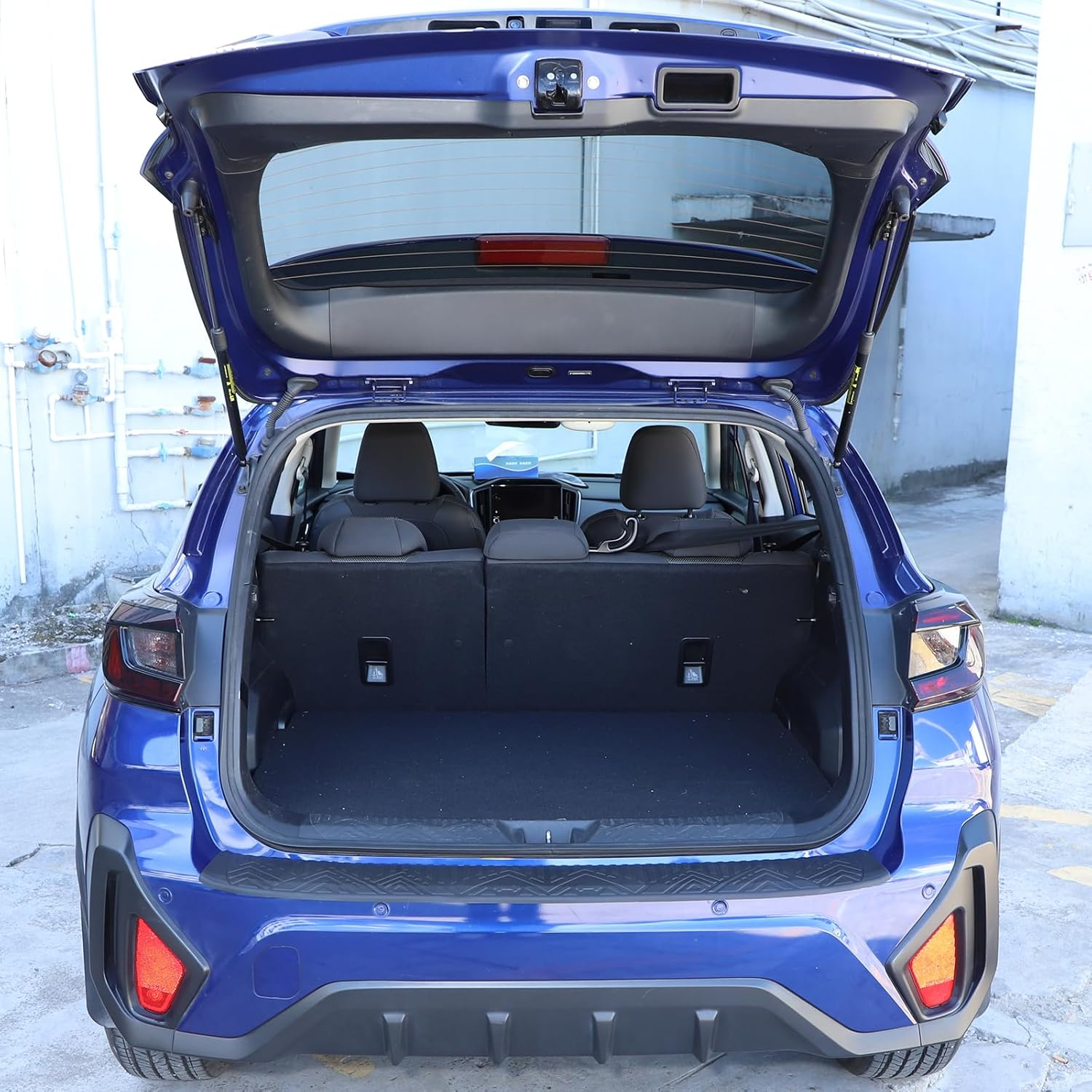 Rear Bumper Protector Compatible with Subaru Crosstrek 2024-2025 Accessories | TPE Tailgate Guard Cover Trim | 1PC Set (2024-2025) image number 2