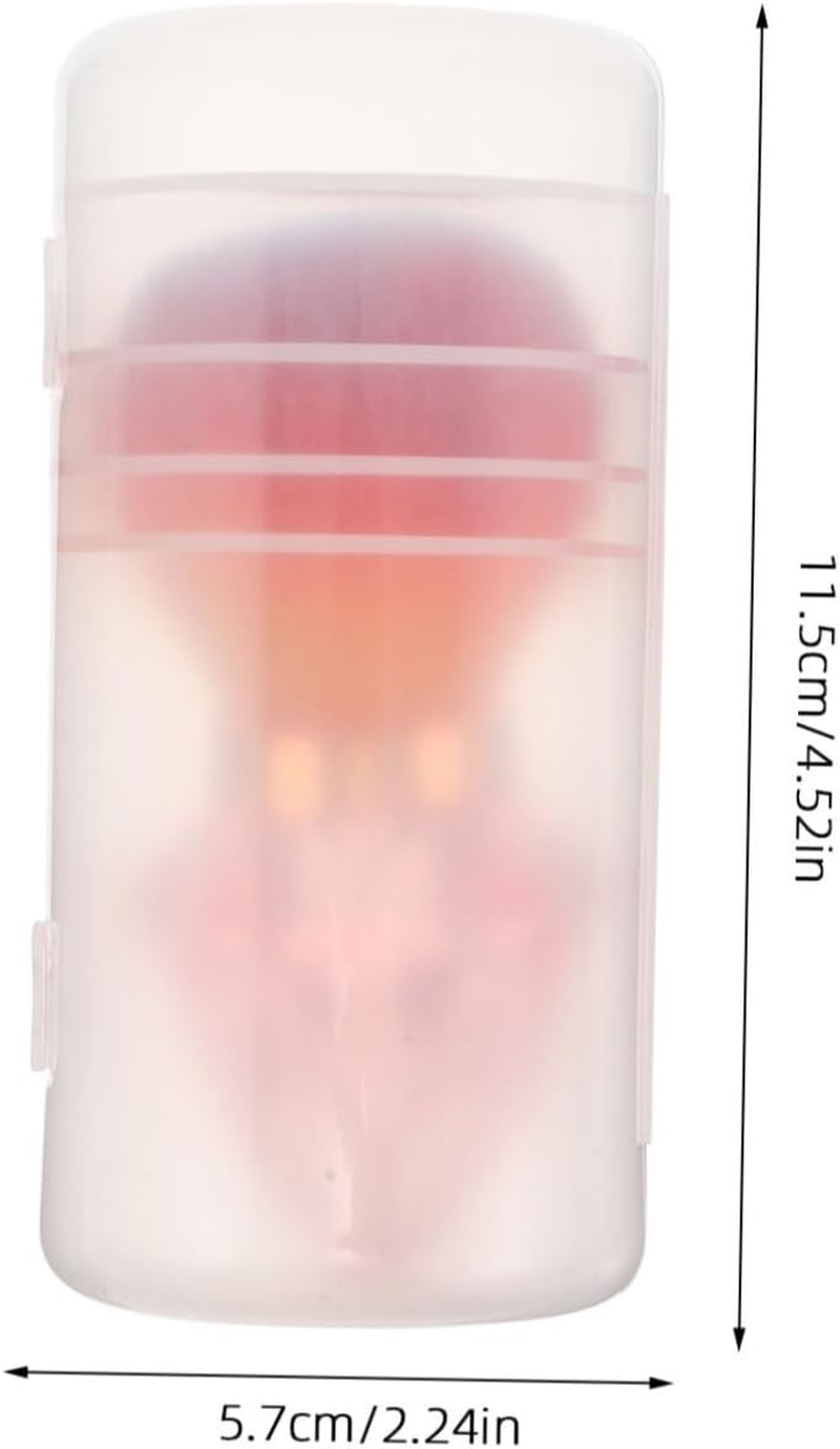 ELAYARD Nail Art Brush Large Powder Applicator Soft Bristles Nail Dust Brush for Makeup Manicure image number 4