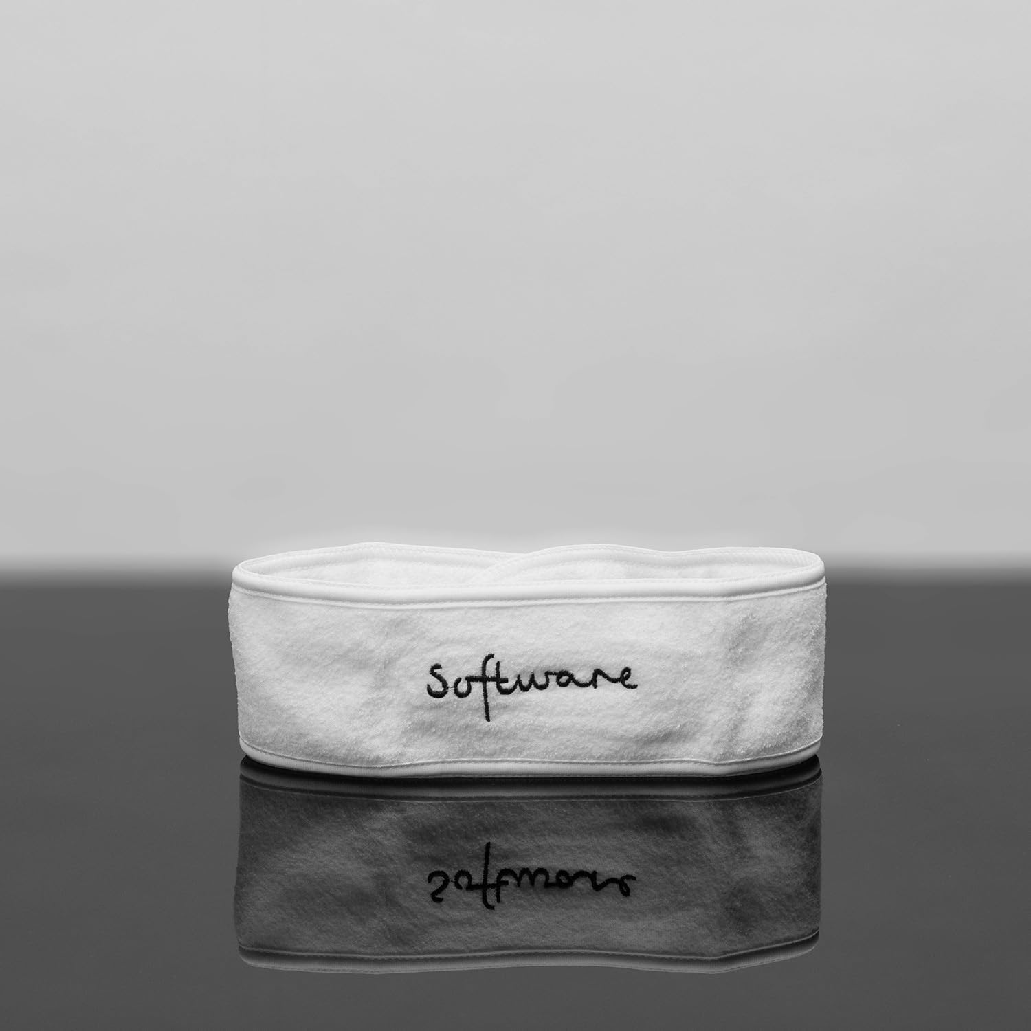 Software Spa Facial Headband | Soft & Stretchy Embroidered Spa Facial Headband for Skincare, Makeup & Spa Use | Comfortable & Adjustable | Ideal for Facials & Daily Beauty Routine image number 1