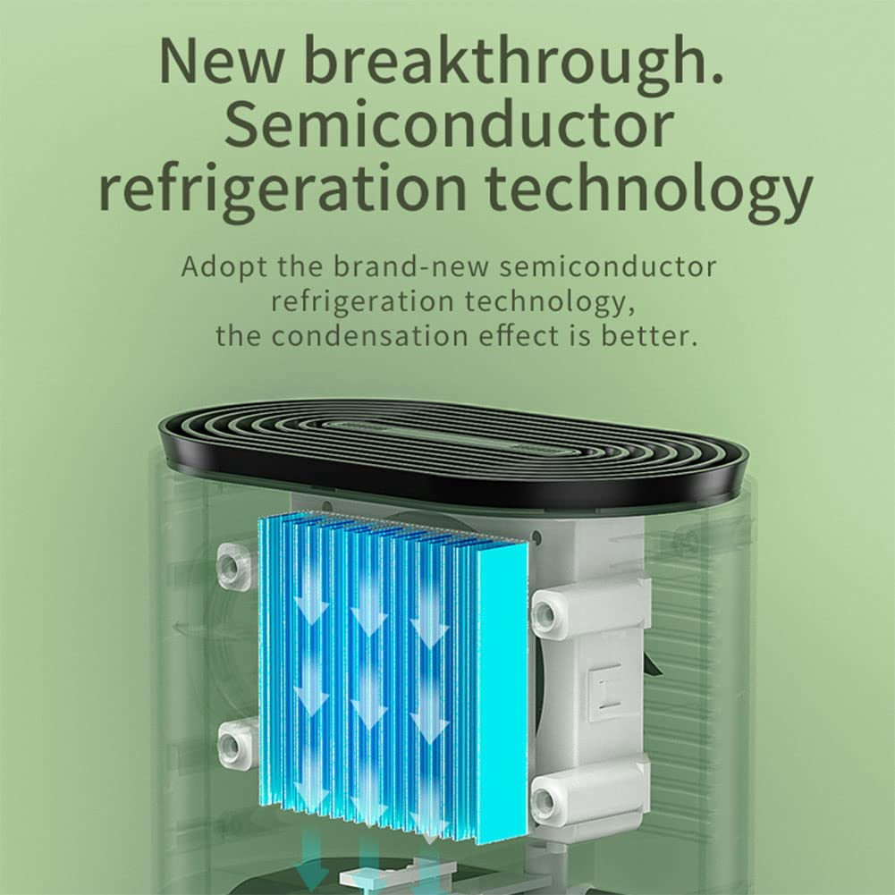 Dehumidifiers for Home with Remote Controller, 1200Ml Ultra Quiet Dehumidifier, Portable Small Dehumidifier with Auto Defrost and Multi-Mode for Bedroom, Bathroom, Basements，And Closet RV image number 1