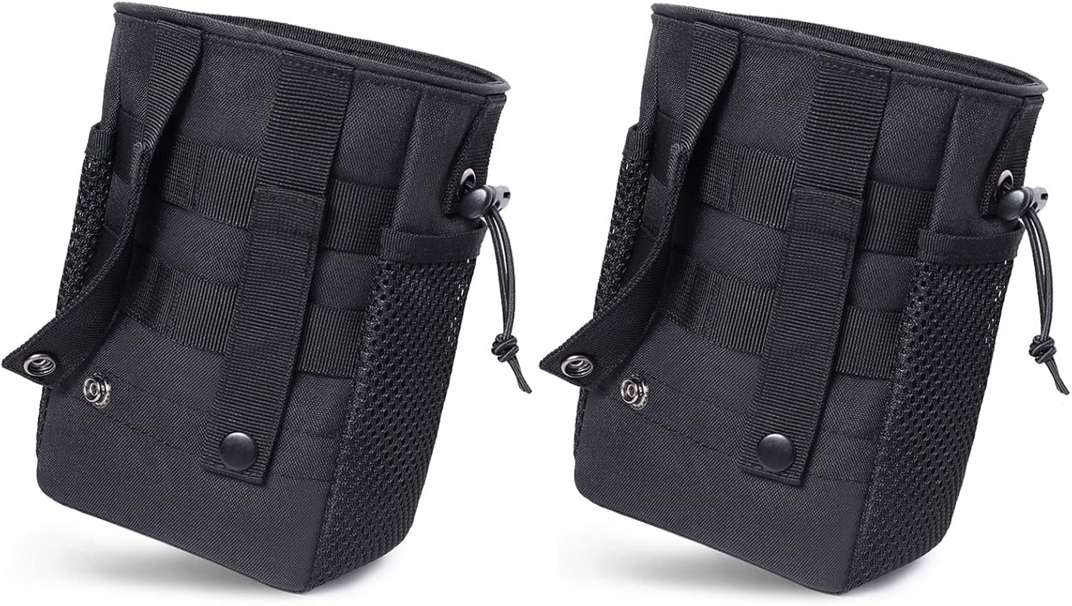 Dump Pouch Molle - Tactical Drawstring Magazine Pouch, Molle Ammo Bag, Adjustable Military Utility Belt Holster Molle Dump Bag image number 5