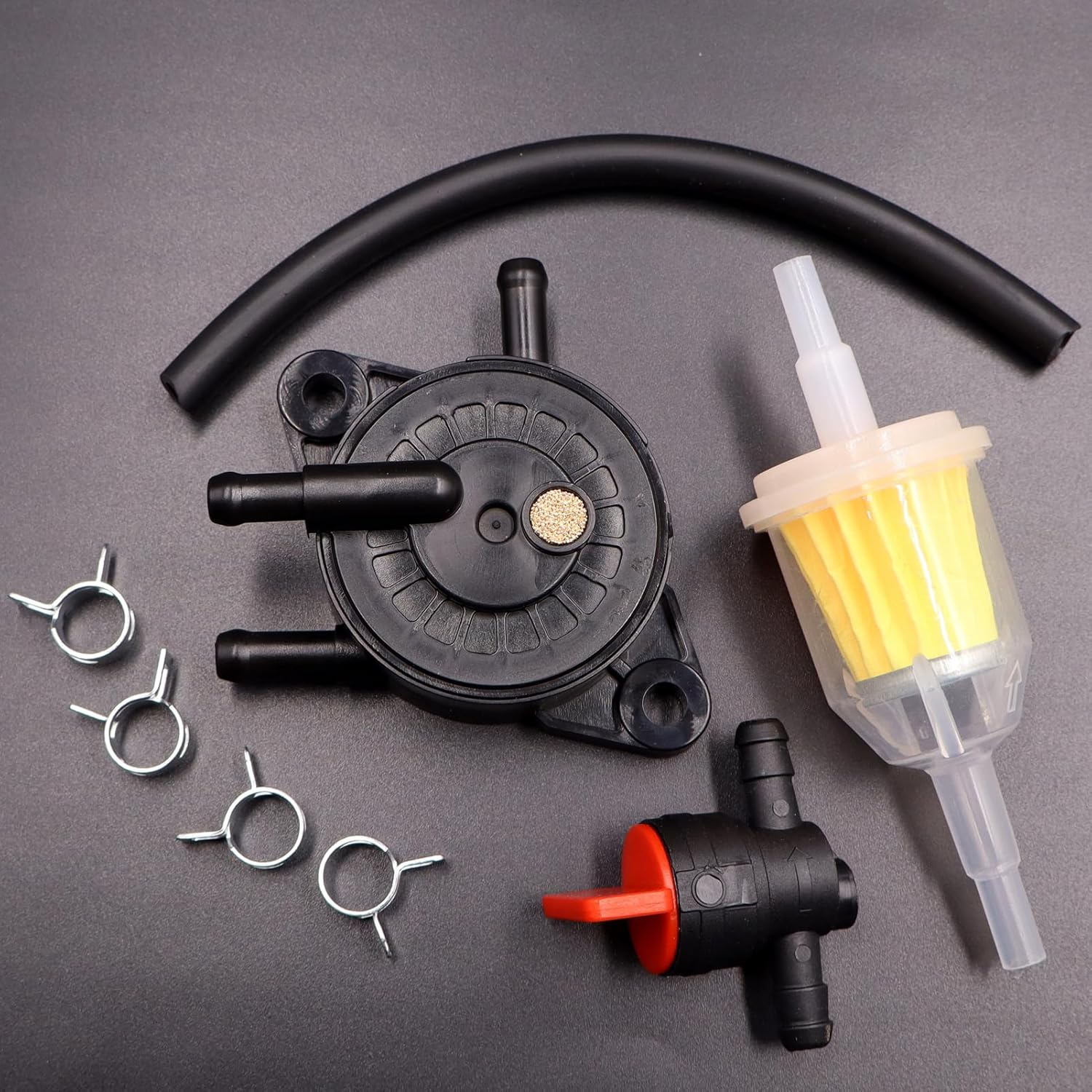 Fuel Pump Compatible with Husqvarna LGT2654 Mower Tractor Fuel Pump Valve image number 4