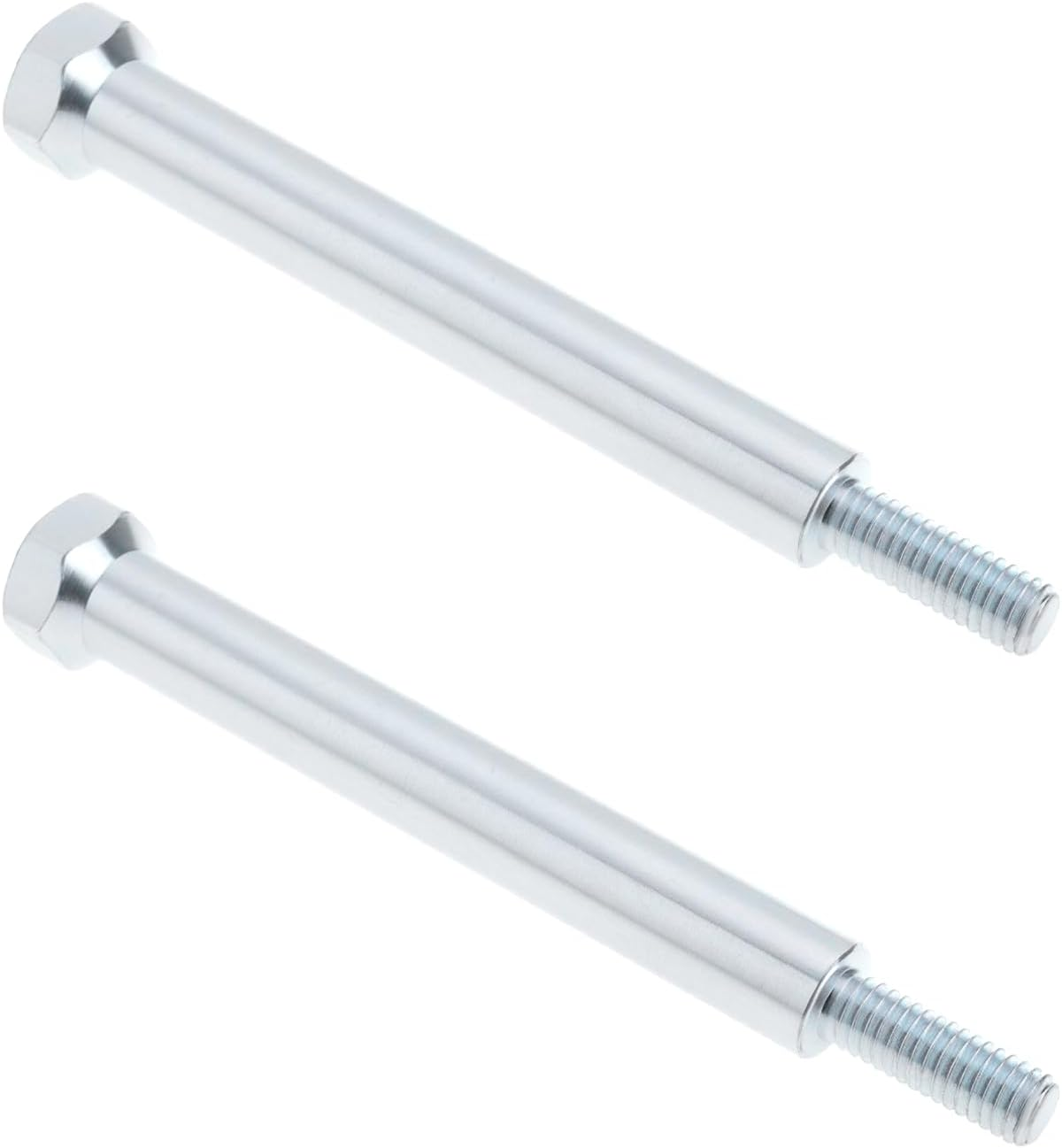 2Pcs Lawn Mower Screws Engine Bolts 796496-2 Compatible with Briggs & Stratton 5.5X16X94Mm Silver image number 3