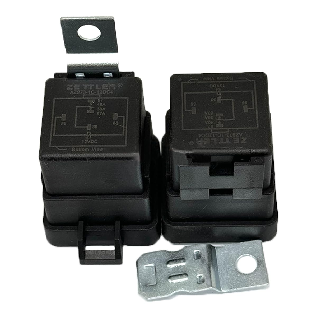 2 Pack Power Trim Tilt Relay AZ973-1C-12DC4,12V 40A SPDT Relay for Mer-Cury Outboard Motor Replaces image number 3