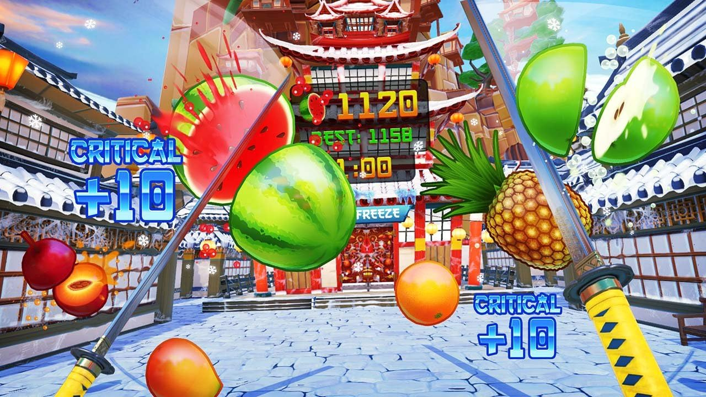 Perp Games Fruit Ninja VR Playstation 4 Video Game image number 4