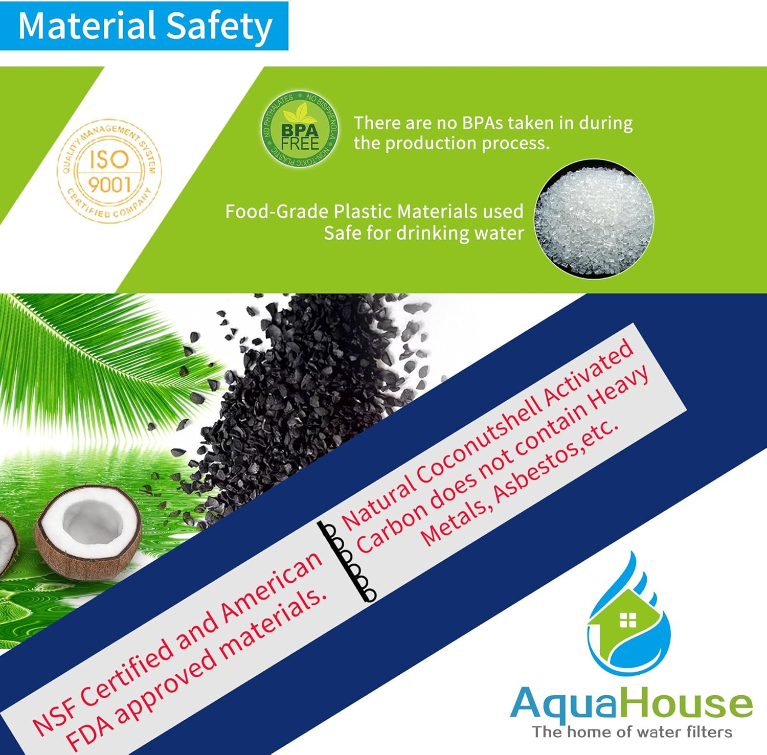 6X AH-CJW Compatible Water Filter Cartridges for Jura Coffee Machines Using Claris White Filter Model