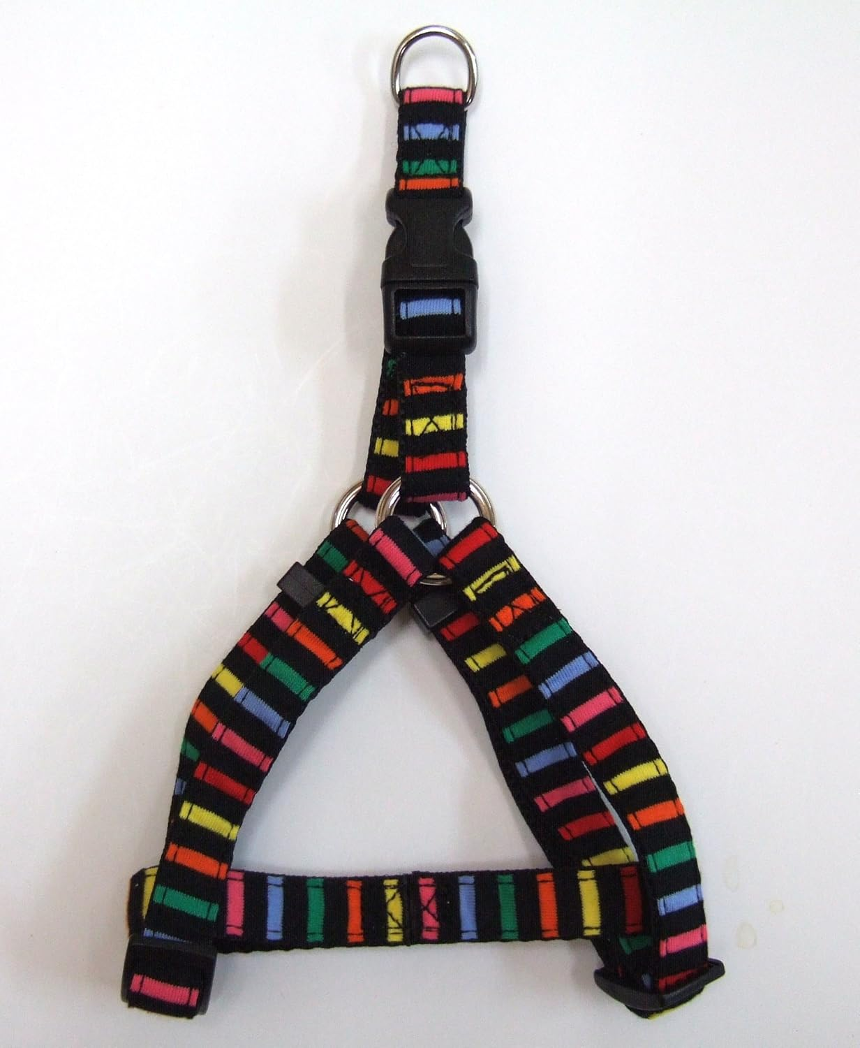 ONS Striped Harness #10 Red White (Cat, Ultra-Small Dog)