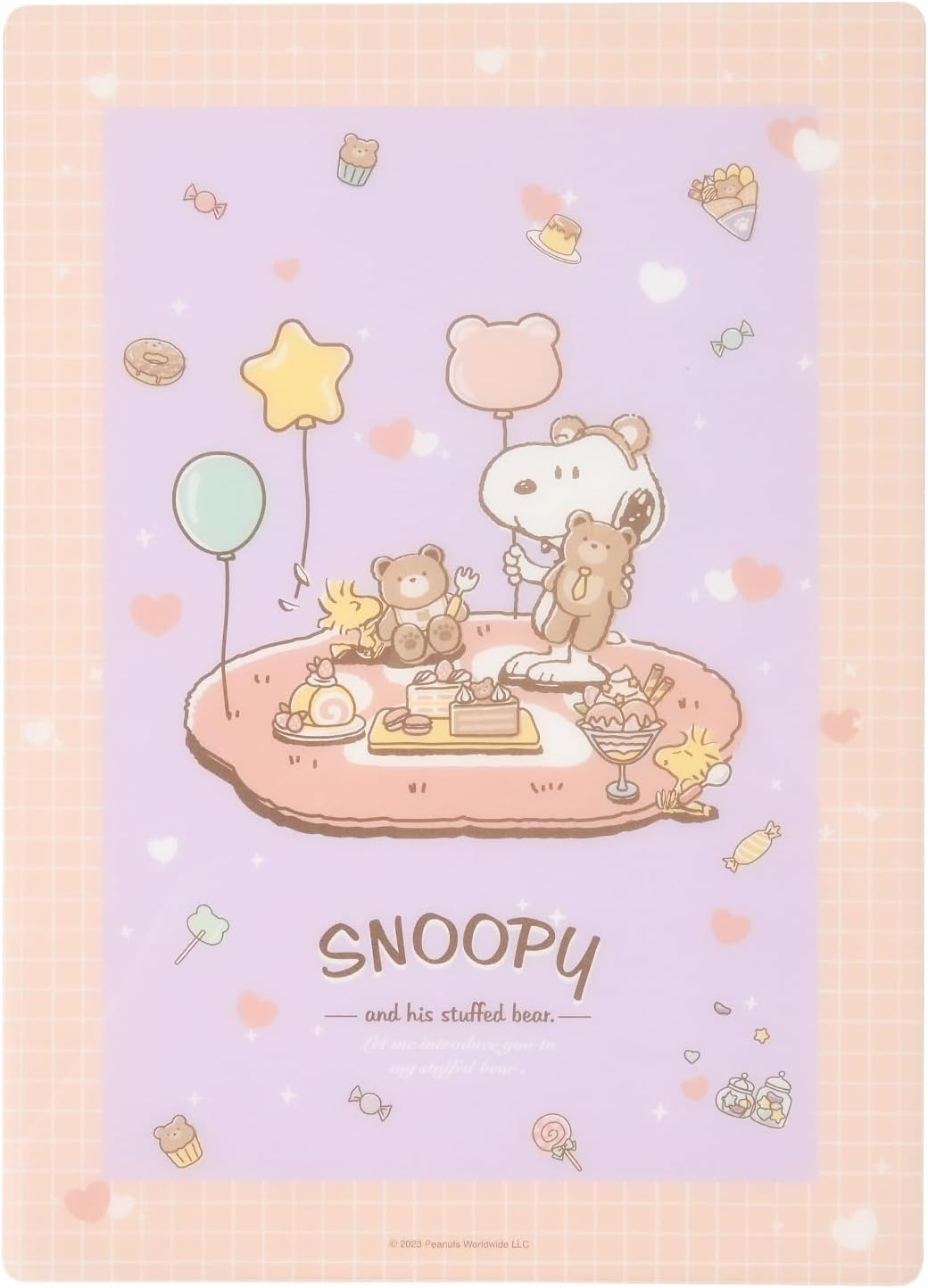 Snoopy Underlayment B5, Pack of 10, 644SQ-10P image number 1