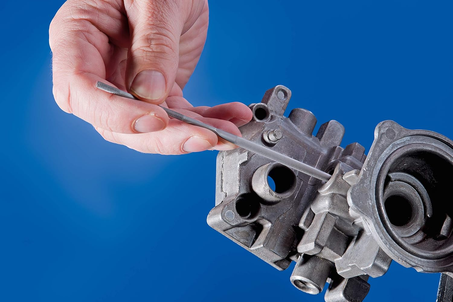 PFERD Needle File Set, 6 Pieces, Swiss Cut 1, 160 Mm, 11260162 - for Medium Precision Machining of Smallest Surfaces, Openings, Geometries, Profiles, Radii image number 3