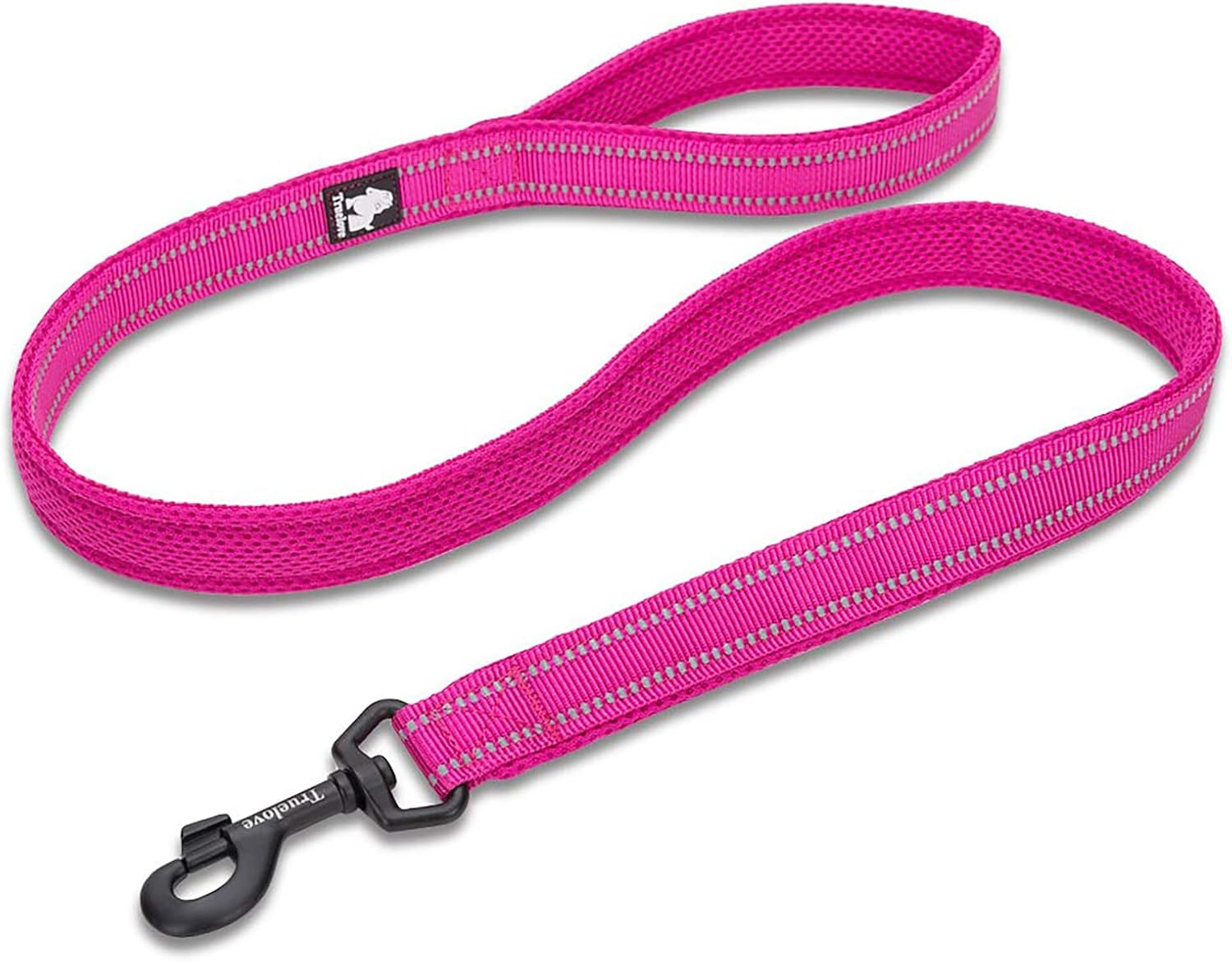 Reflective Dog Leash Puppy Walking Lead, Padded Pet Chain Rope，Length 200Cm Truelove Tll2111(Fushcia,M)