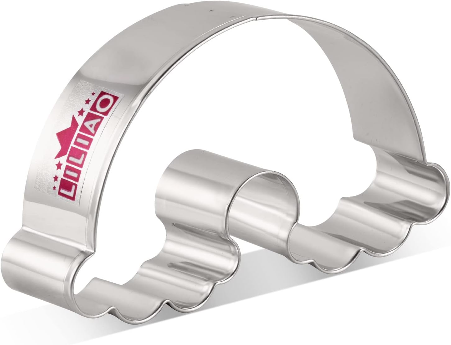 LILIAO Rainbow Cookie Cutter for Kids - 4 X 2.4 Inches - Stainless Steel image number 4