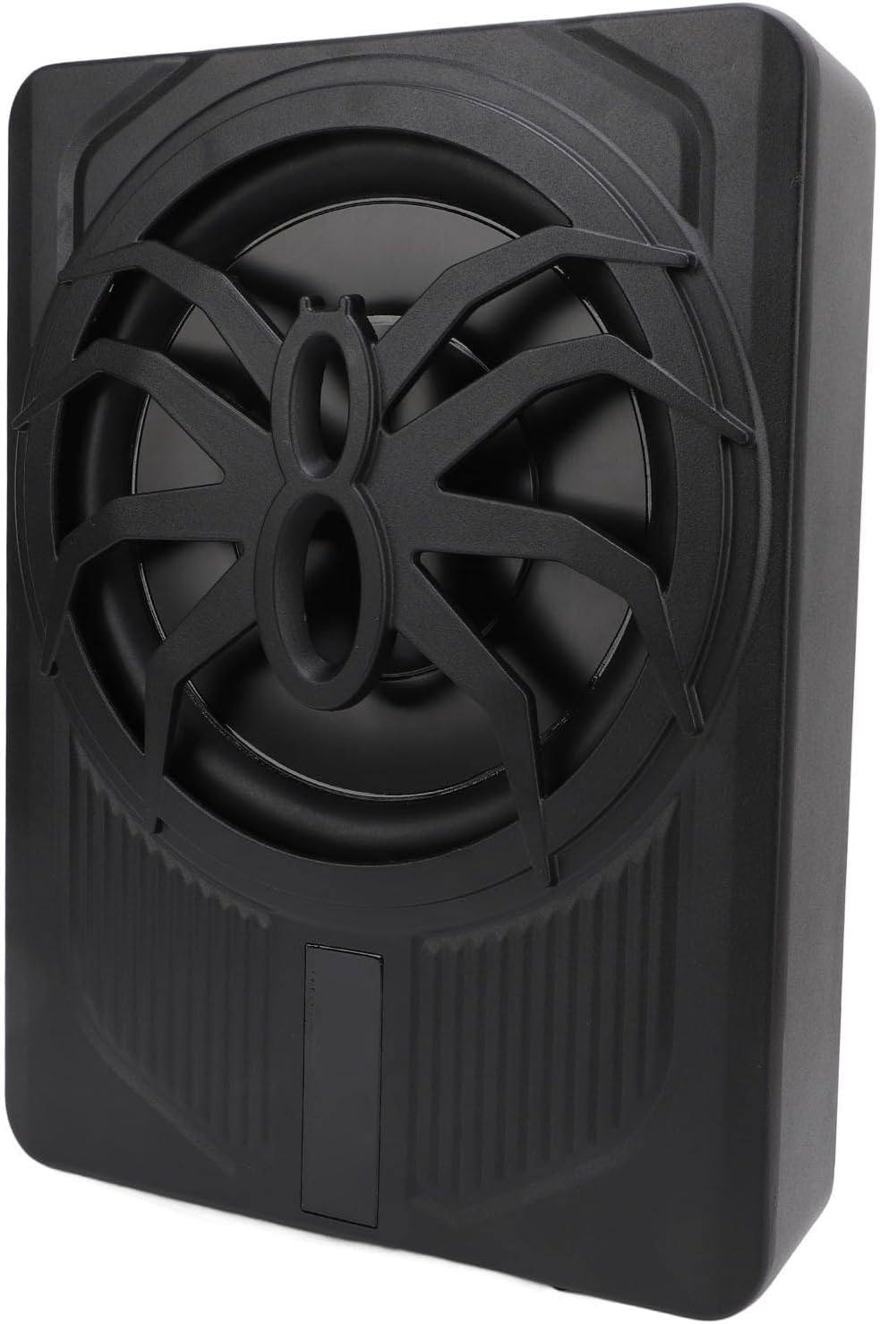 Under Seat Active Car Subwoofer, 10In 800W Slim Underseat Powered Truck Subwoofer with LED Atmosphere Light for Cars and Trucks, Excellent Heat Dissipation (Blue)