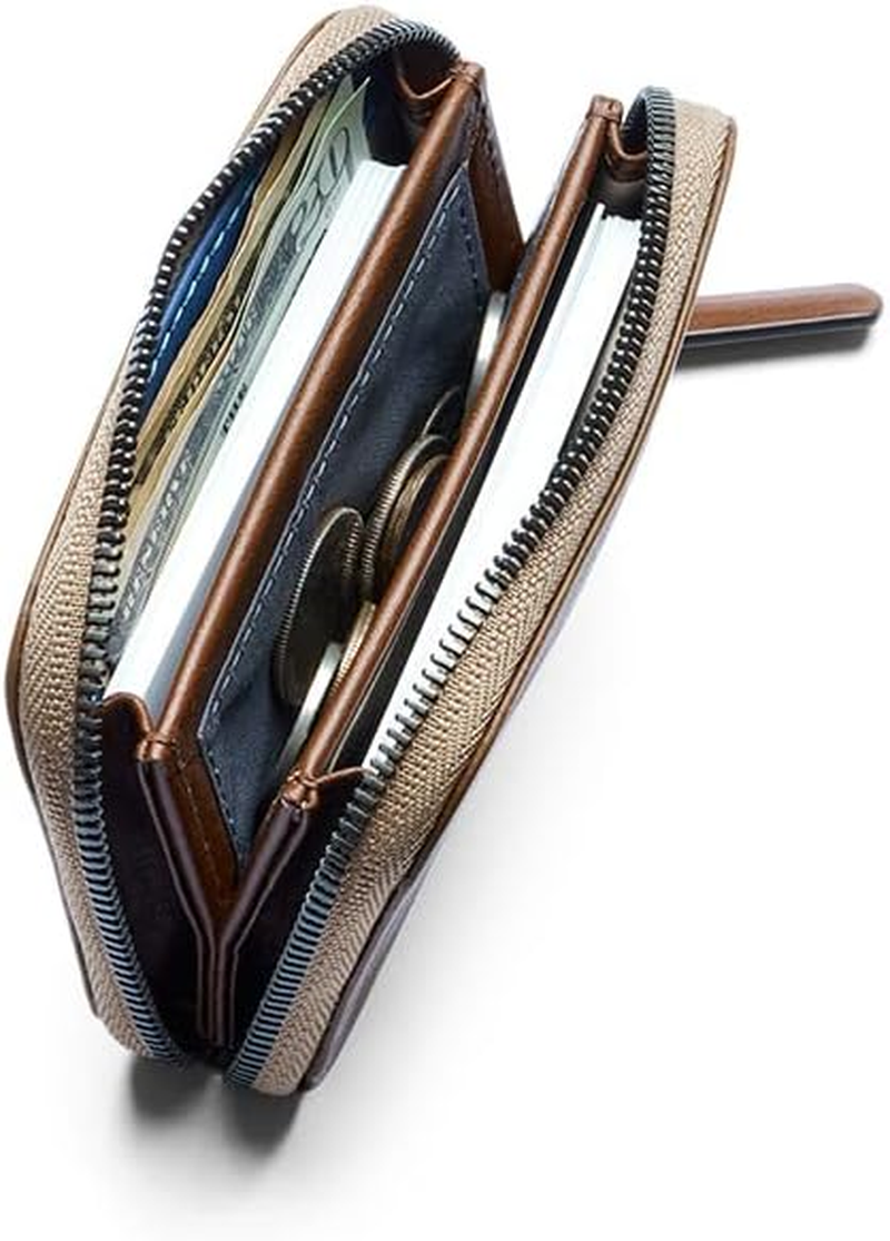 Bellroy Folio Mini &ndash; (Wallet, Coin Pouch) - Hazelnut - Charcoalcobalt image number 5