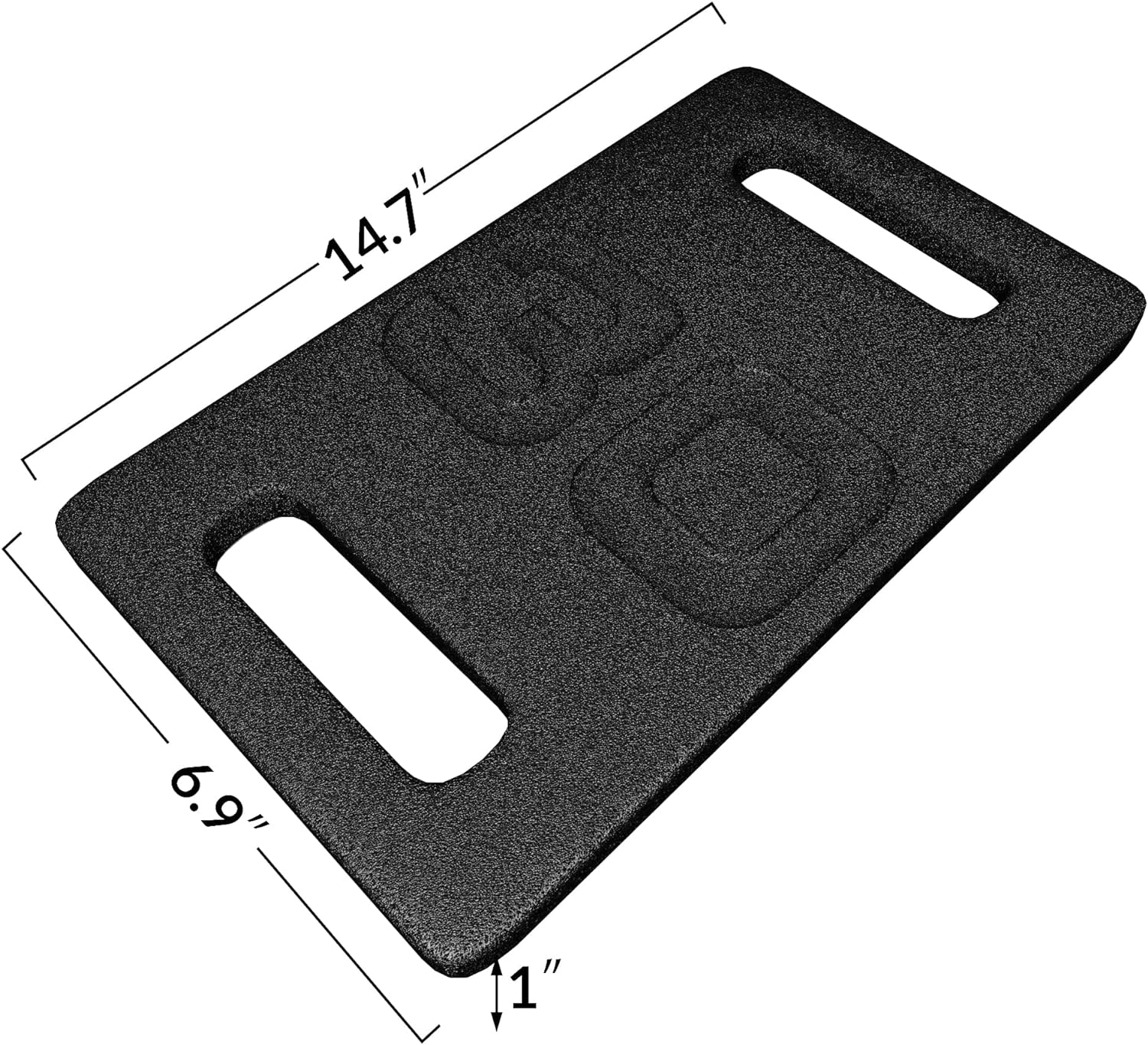 Signature Fitness Cast Iron Ruck Plate, Weighted Plate for Rucking, Swings, Squat, Strength Training, Fitness Workout, and Home Exercises, 30-Pound image number 6