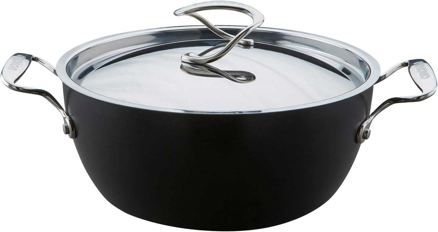 Circulon Style Hard Anodised Sauteuse, 27Cm/3.8L, Black image number 2