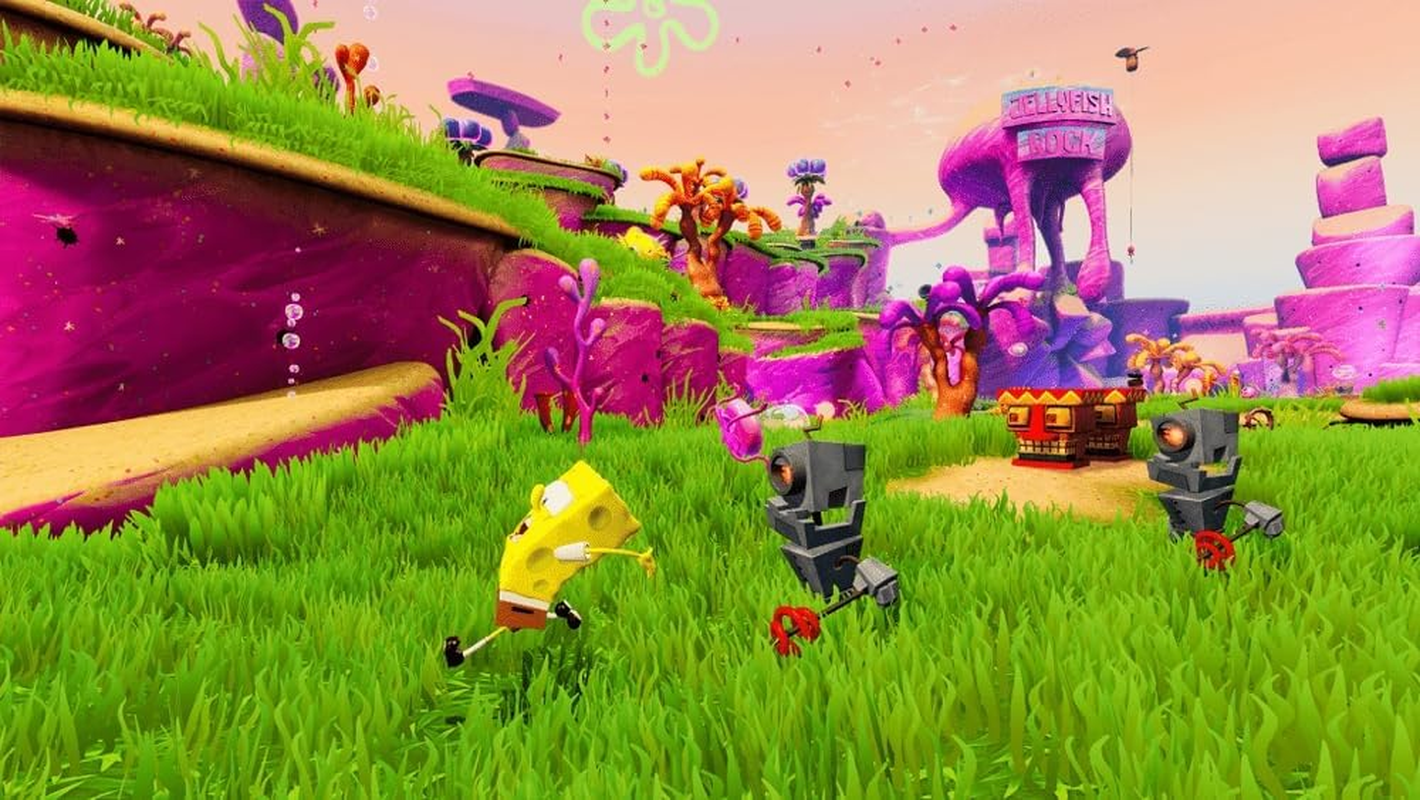 Spongebob Squarepants Battle for Bikini Bottom Rehydrated Xbox One Game image number 1