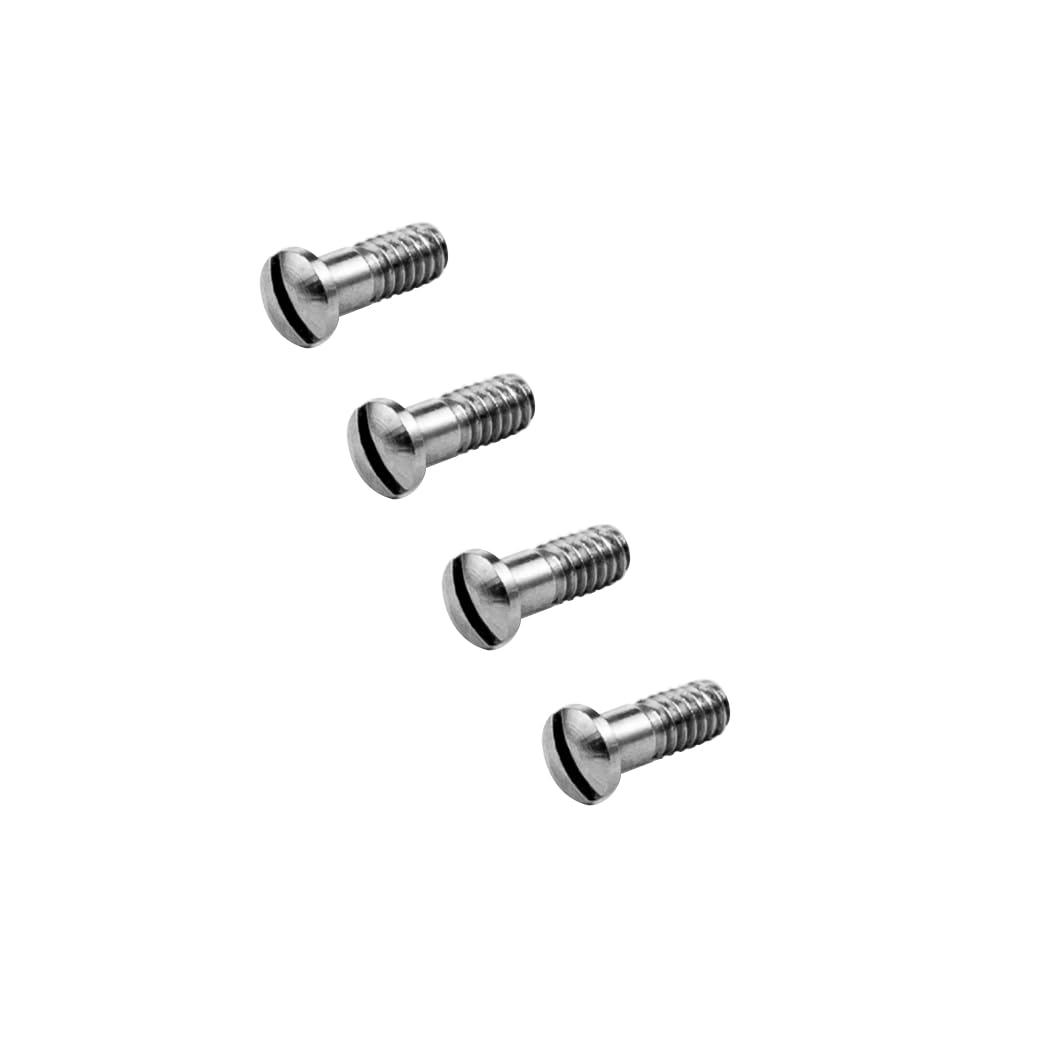 Hengfento2 Replacement Screws for Ray Ban Aviator RB2132 RB4165 RB4371 Sunglasses Repair Kit (Set of 4) Silver - Gold image number 2