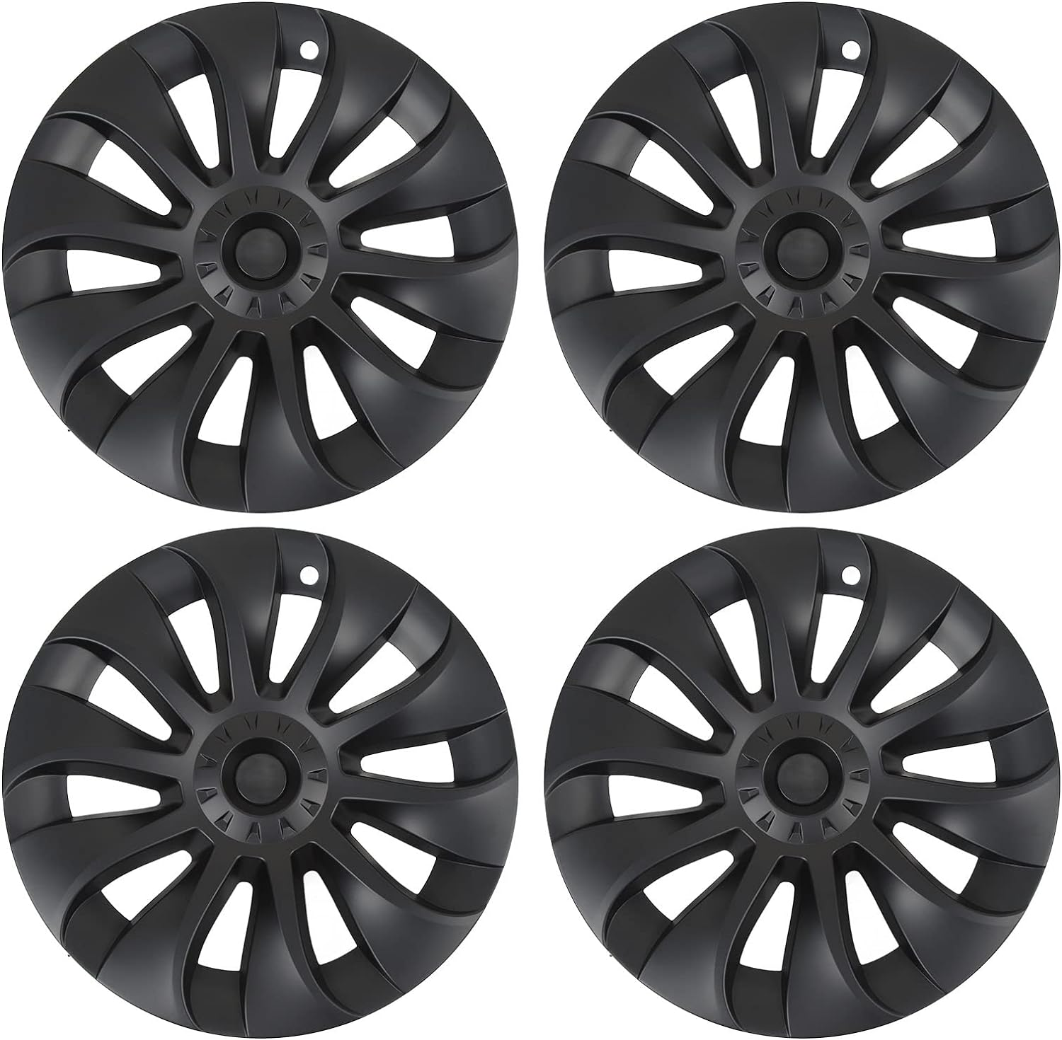 Wheel Hubcap for Model Y 2020‑2023, Hubcap Wheel Cover Replacement, 20 Inch Hubcaps Set of 4, Cool Style Stylish Design, Waterproof and Stable Usage image number 3