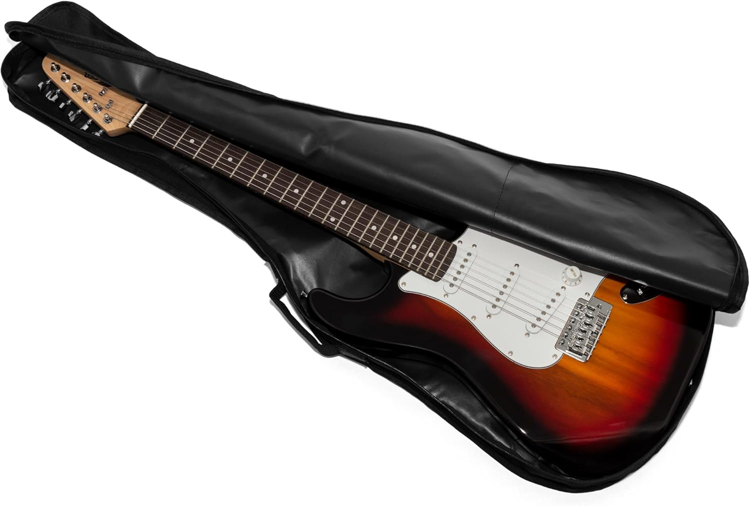 Tiger GGB7-FEL | Full Size Electric Guitar Bag | Cover with Shoulder Strap and Carry Handle | Black image number 4