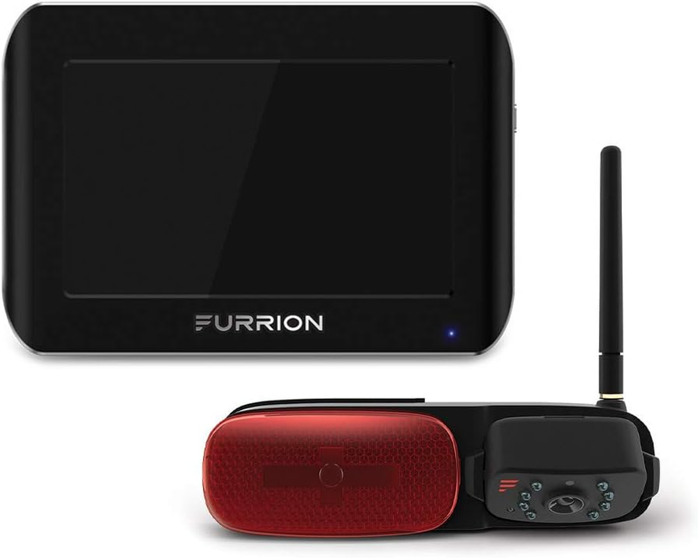 Furrion Vision S 7 Inch Wireless RV Backup System with 1 Rear Marker Light Camera, Infrared Night Vision and Wide Viewing Angle - FOS07TASR image number 6