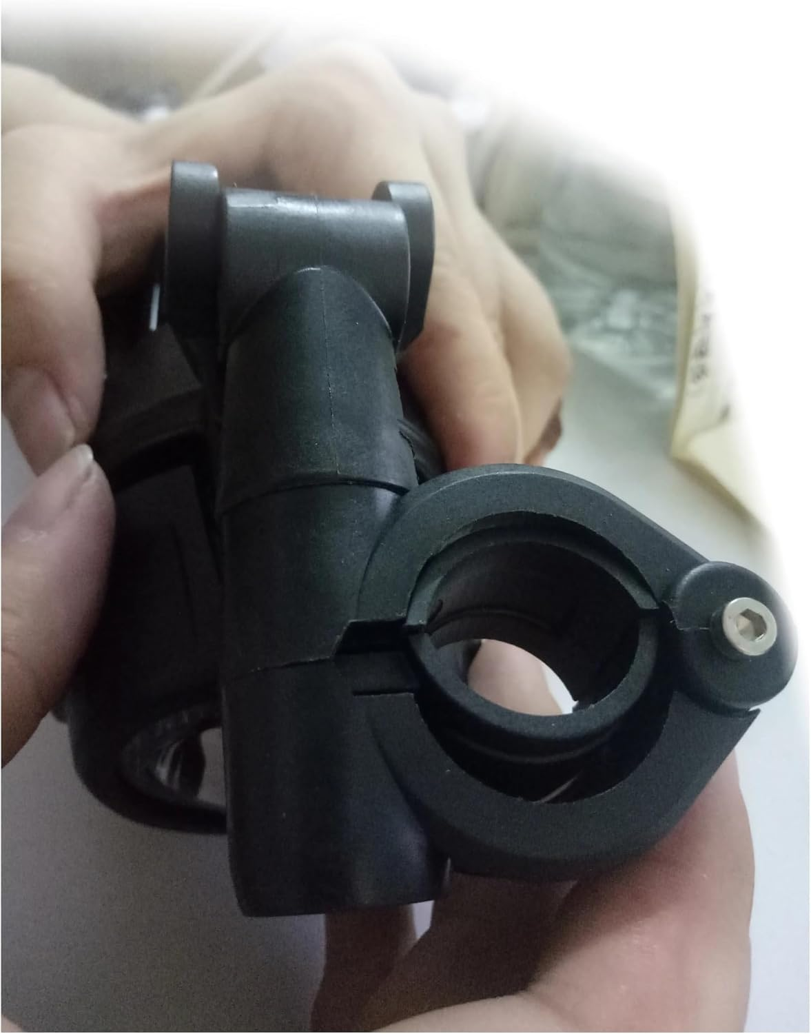 Muzhen Store Motorcycle LED Headlight Spotlight Clamps Bracket Tube Mount Compatible with Motorcycle Fog Light Auxiliary Lamp Holder Motos Accessories image number 3