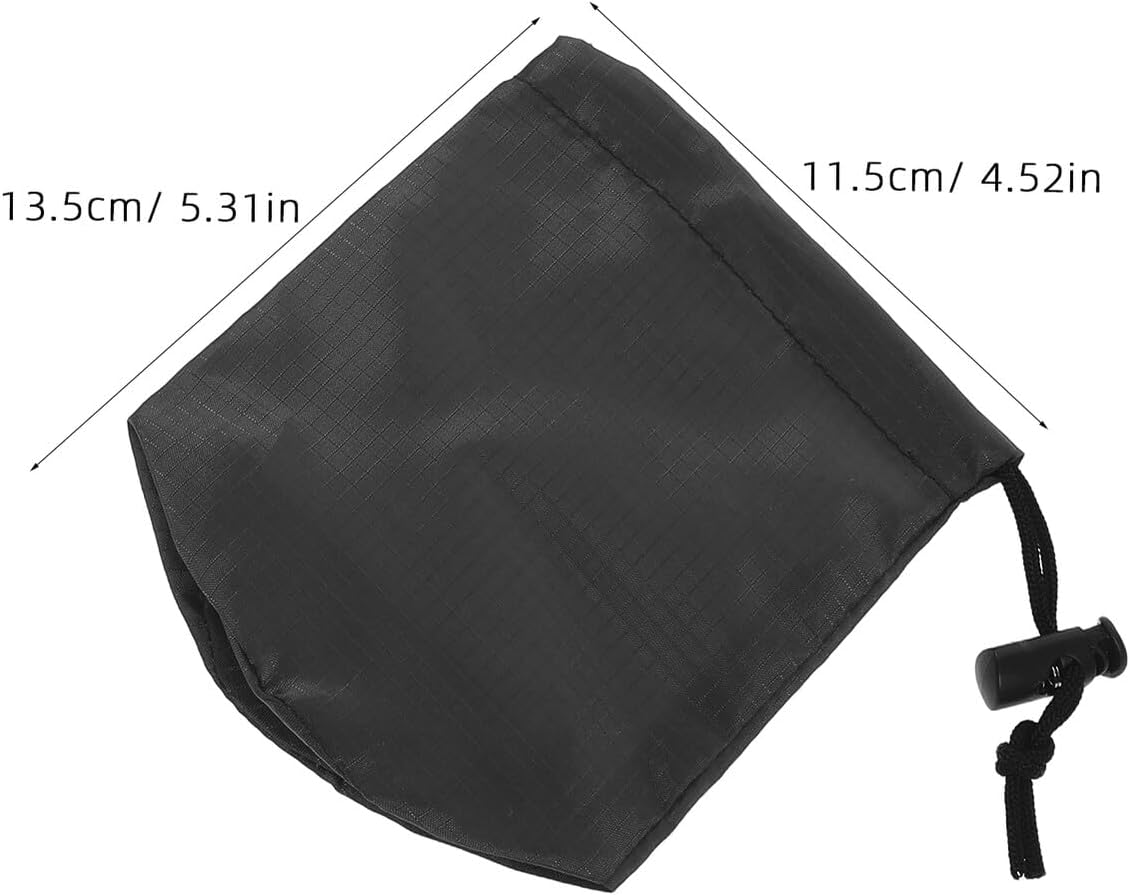 Baluue 2Pcs Raincoat Storage Bags Drawstring Organizer for Camping Hiking Travel Bike Poncho Gear image number 2