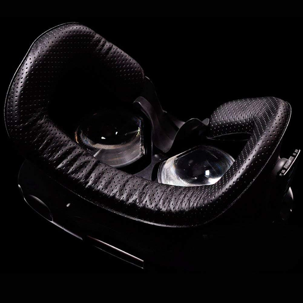 Tambee Vive PRO Face Foam Replacement for HTC Vive PRO VR PU Leather Cover Face Pad (Face Foam 2PC) image number 2