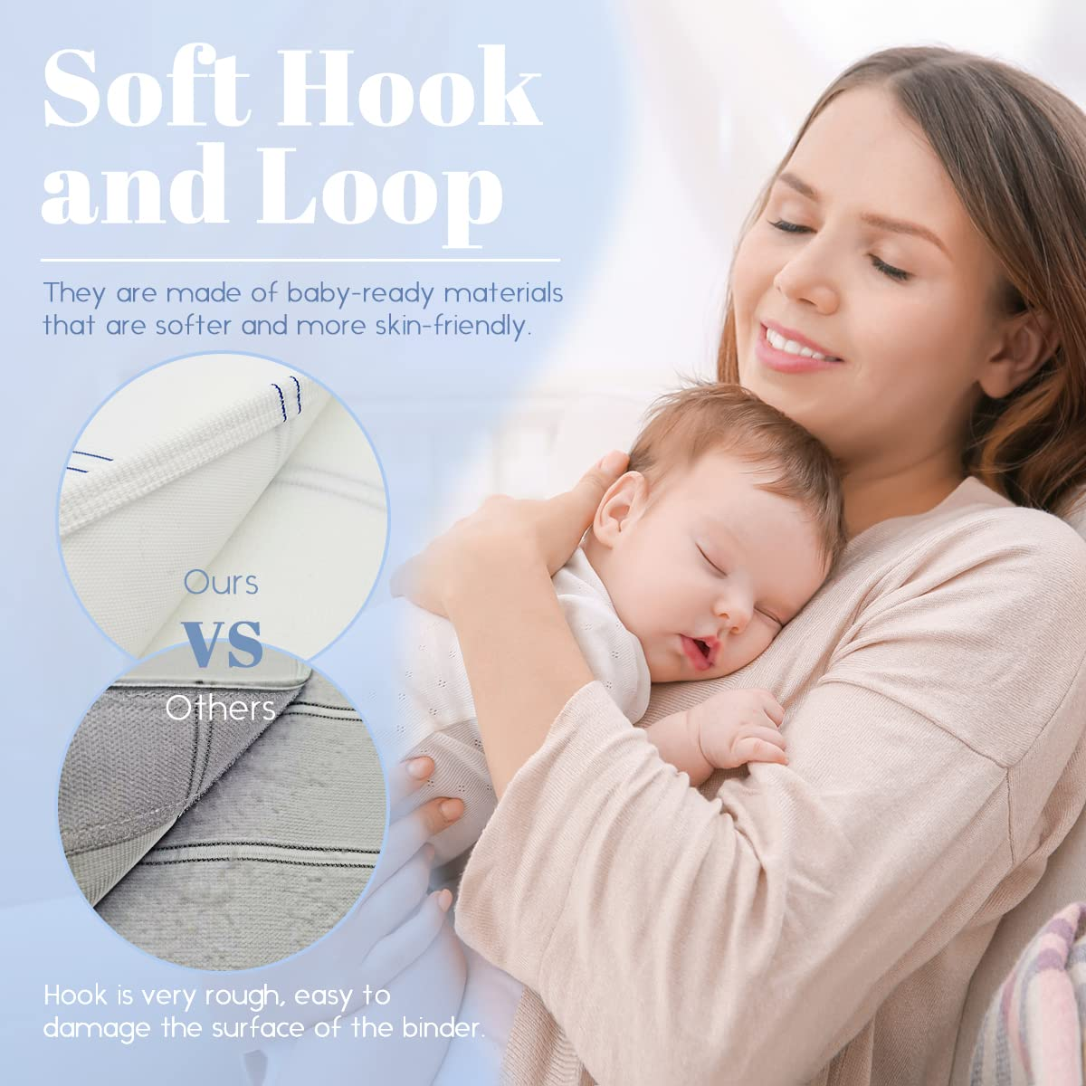 Abdominal Binder for Women and Men, 9-Inch Wide Stomach Binder after Surgery, Hysterectomy Belly Band, Abdominal Compression Garment Wrap, Belly Binder (60&rdquo; - 75&rdquo;) White, White, 60-75 Inches image number 6