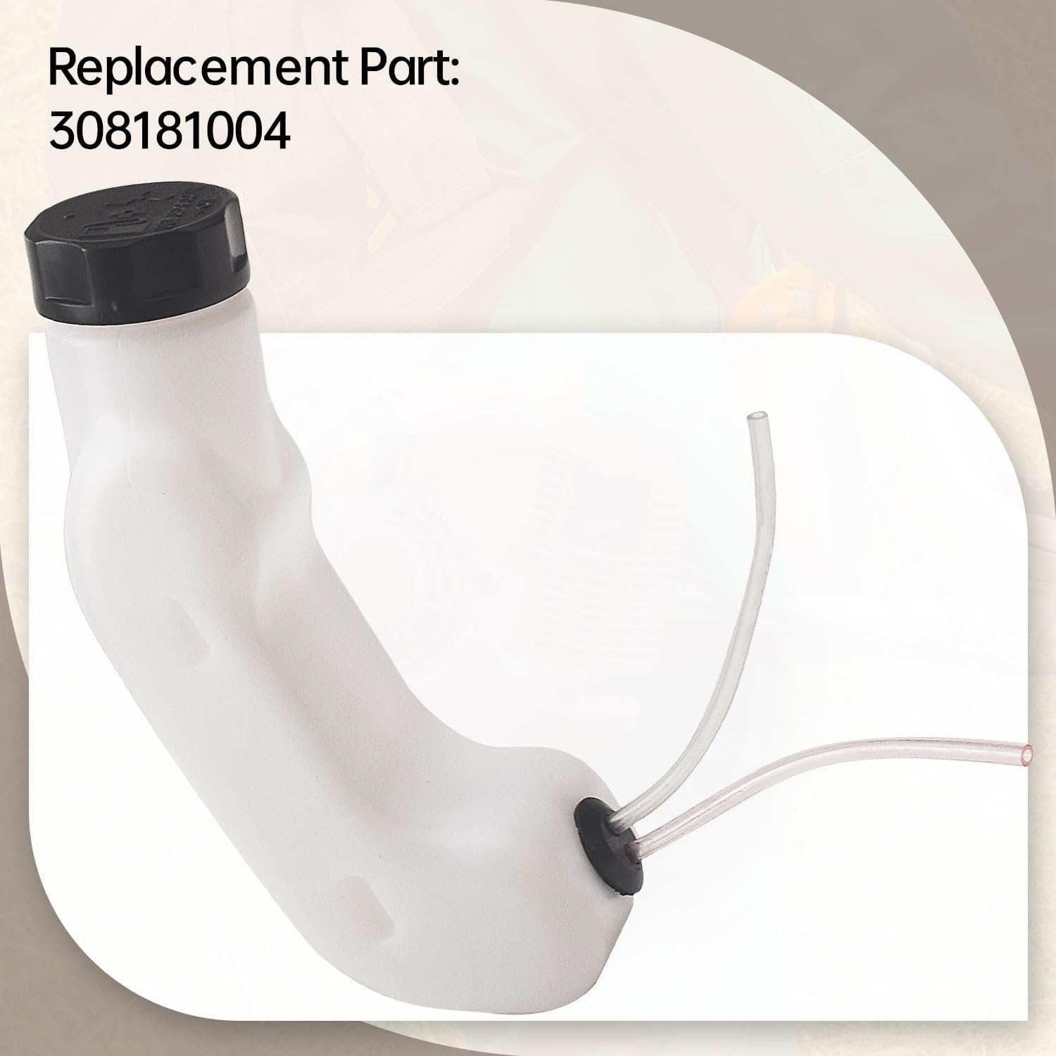 308181004 Line Trimmer Fuel Tank Compatible with Homelite Ryobi 308181004 308123004 String Line Trimmers Leaf Blower Fits UT-20006 UT-20026 UT-20046 UT-20749 UT-20785 UT-20769 UT-20785 Model