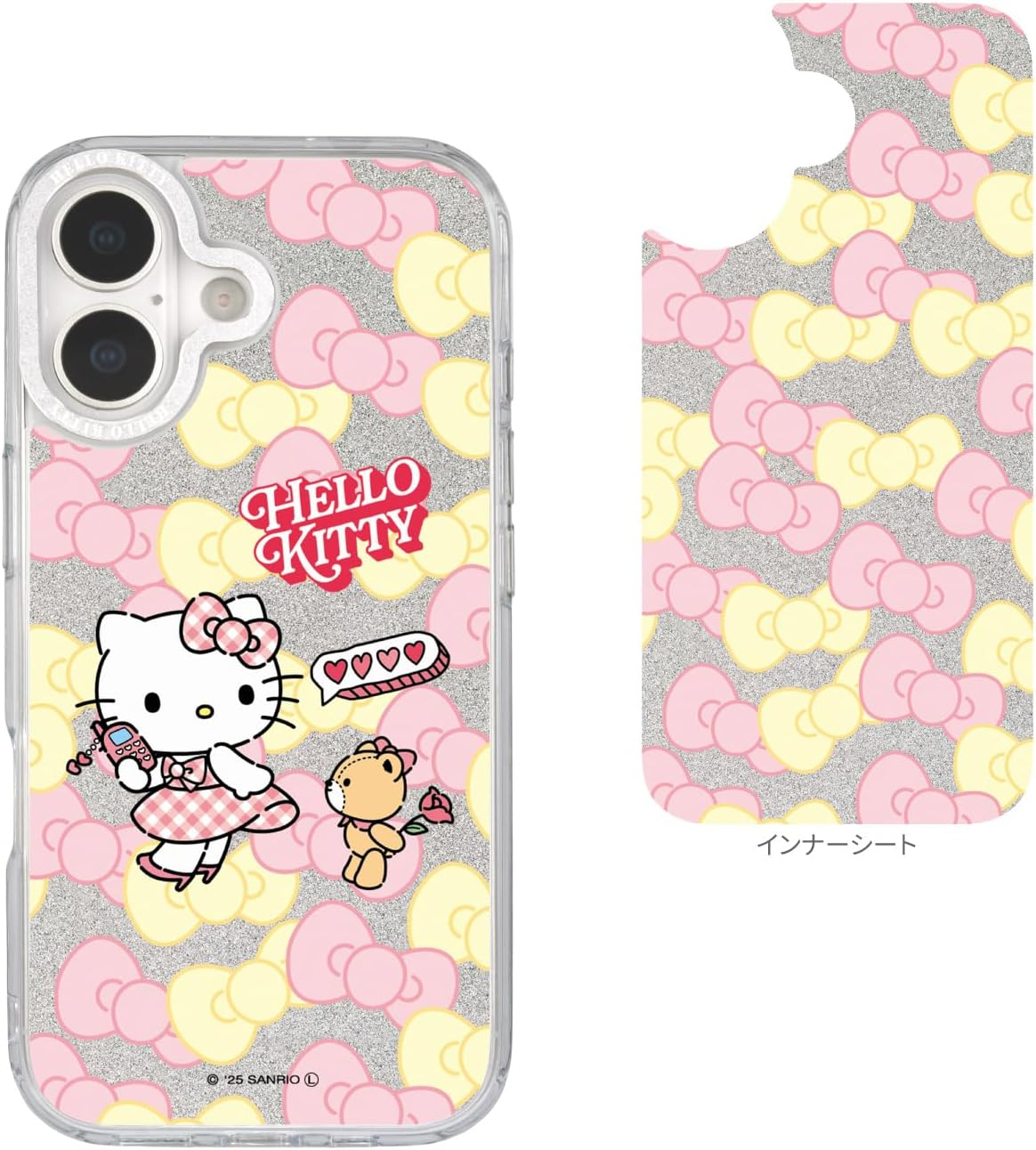 Gourmandies Sanrio Characters Camera Frame Iphone 17 Compatible Case Hello Kitty SANG-587KT image number 3