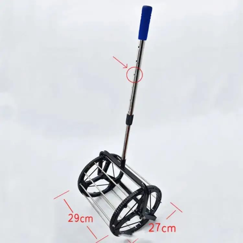 Tennis Balls Retriever Picker Hopper Roller Balls Storage 55 Balls image number 2