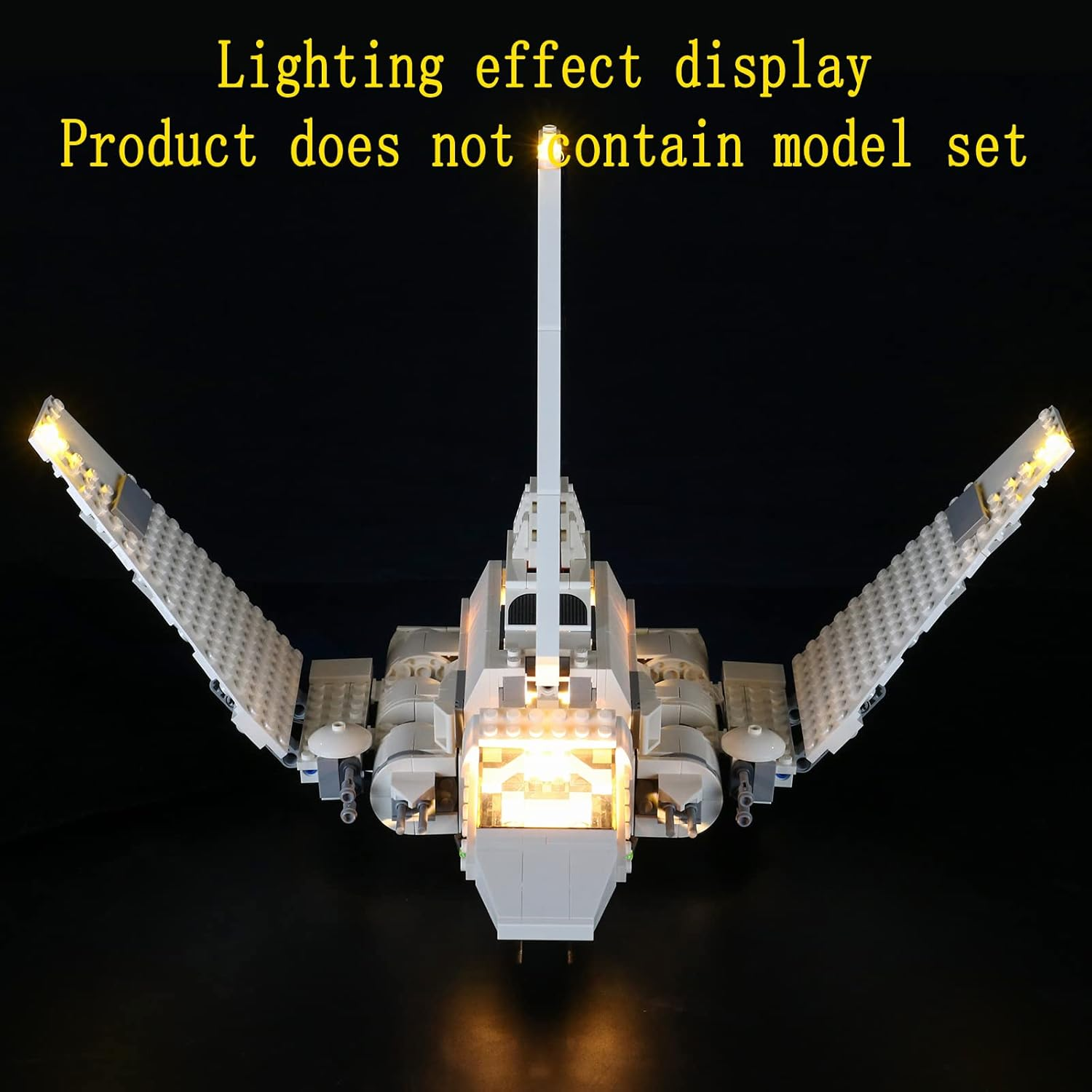 GEAMENT LED Light Kit Compatible with  Imperial Shuttle - Lighting Set for 75302 Building Model (Model Set Not Included) image number 5