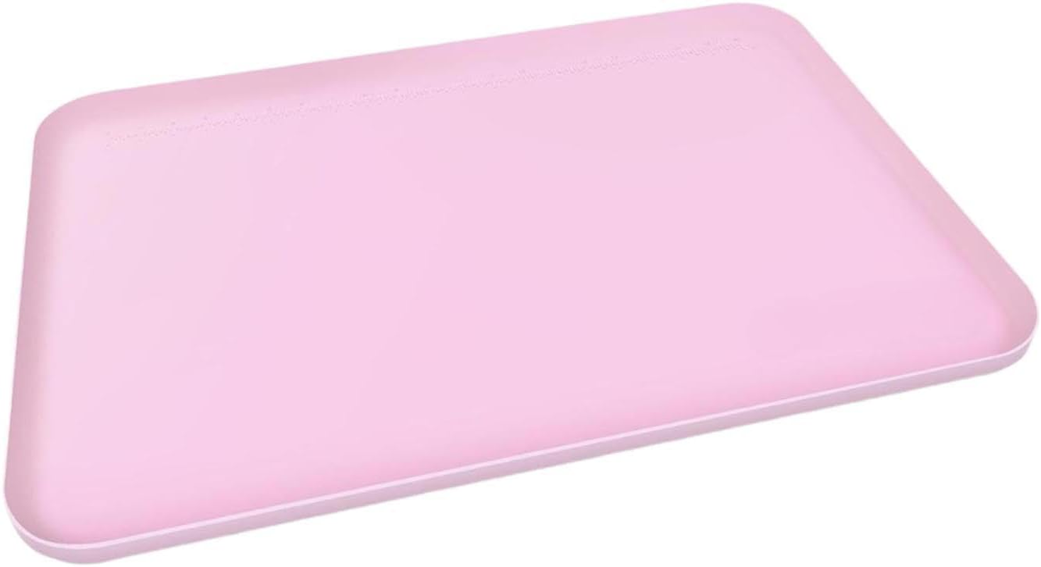 Silicone Painting Mat 24"X16" Easy to Clean Multipurpose Nonstick Silicone Craft Mat for Resin Paint Casting Crafts Jewelry, Pink image number 6