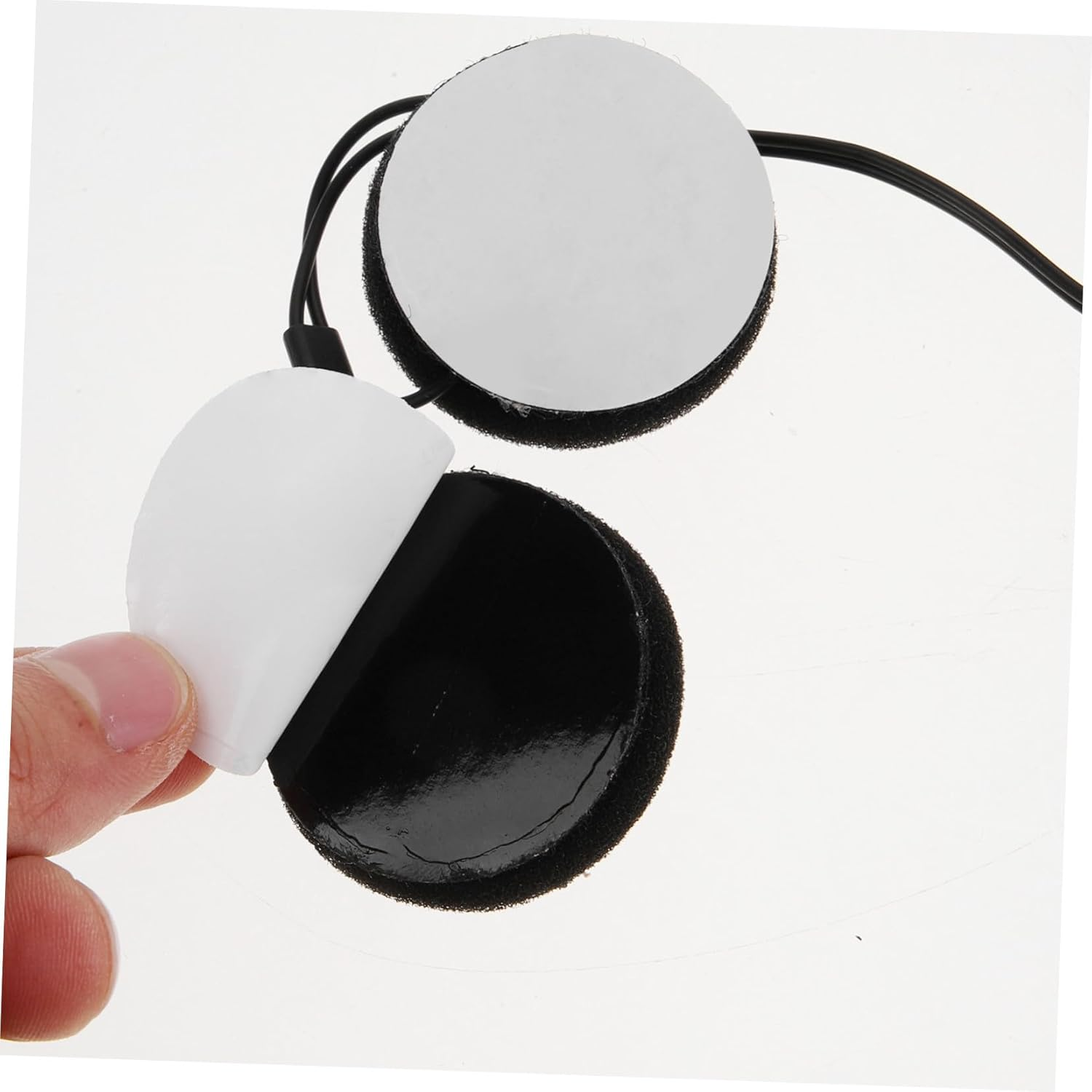 CATIEBYE Motorcycle Helmet Headset Microphone 3.5Mm In-Ear Gps Navigation Earphone Black Helmet Audio System for Riders and Cyclists image number 6