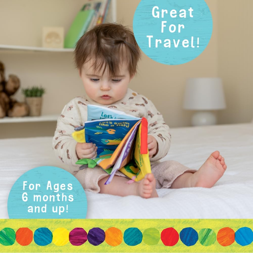 The World of Eric Carle the Very Hungry Caterpillar Let'S Play Deluxe Soft Book Toy image number 5