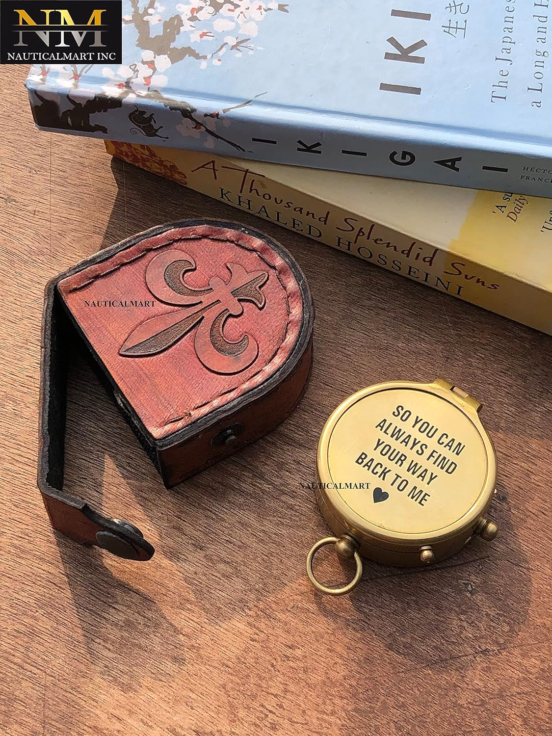 Camping Compass Engraved with &ldquo;So You Can Always Find Your Way Back Home&rdquo;, Gift Compass for Christmas, Birthday, Anniversary, Black Friday, New Year, Occasional image number 5