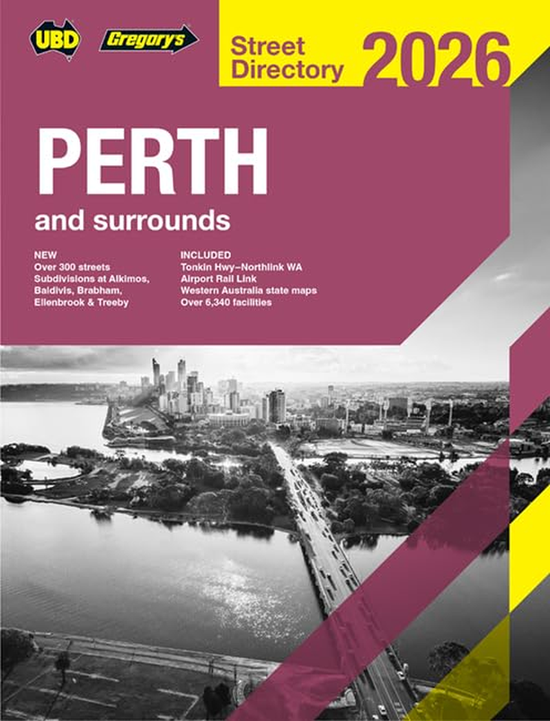 Perth & Surrounds Street Directory 2026 68Th Edition