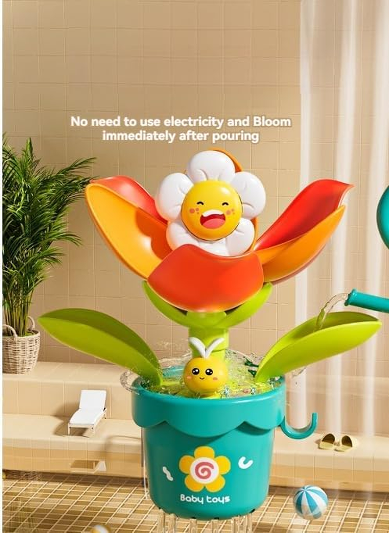 Baby Bath Toy, Bath Toy Watering Toy Set a Toy That Simulates Watering Flowers Badabulle Bath Toy image number 4
