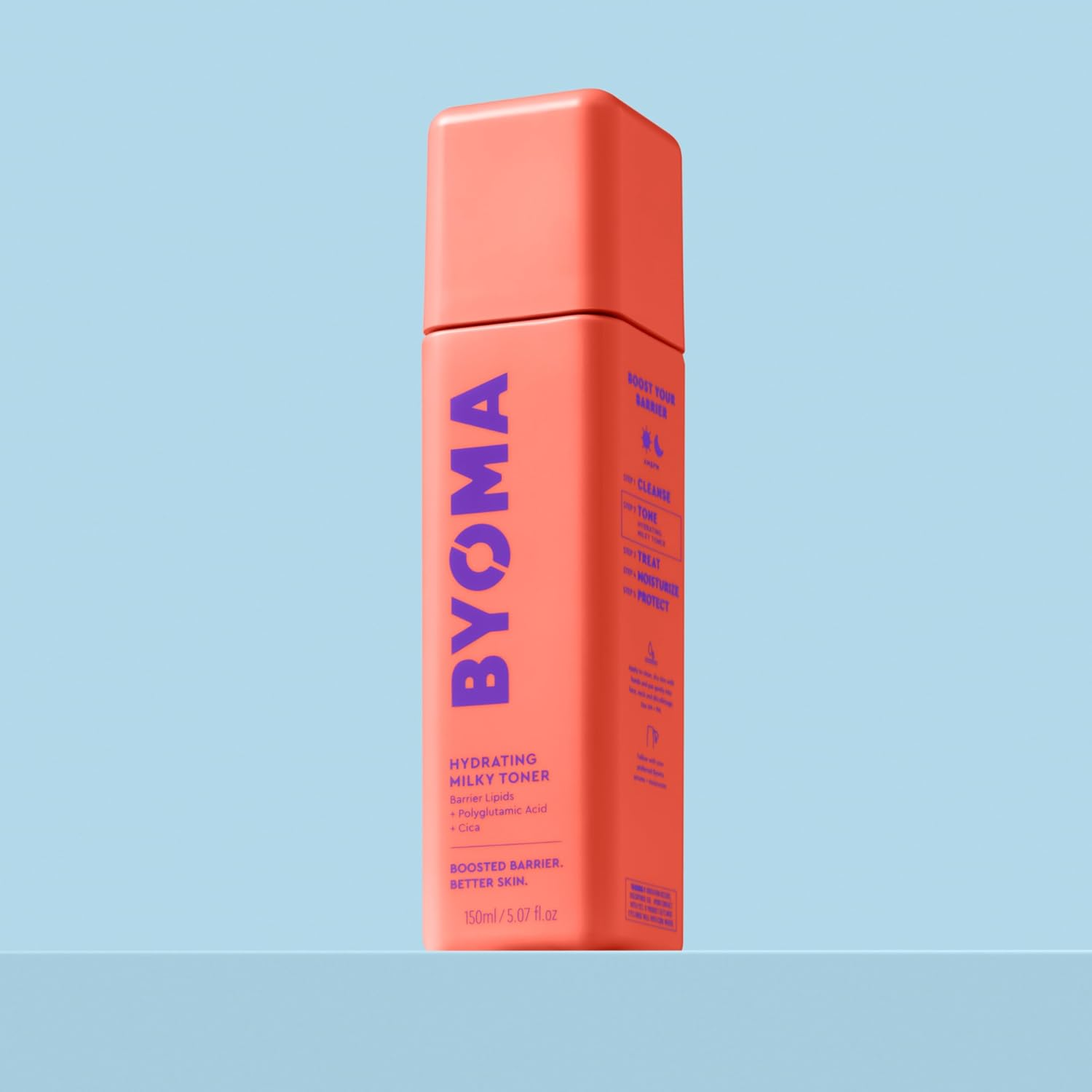 BYOMA Hydrating Milky Toner - Dewy, Ultra Hydrating Toner for Face - Soothes Skin, Locks in Moisture, Reduces Redness - Barrier Repair - 5.07 Fl Oz image number 1