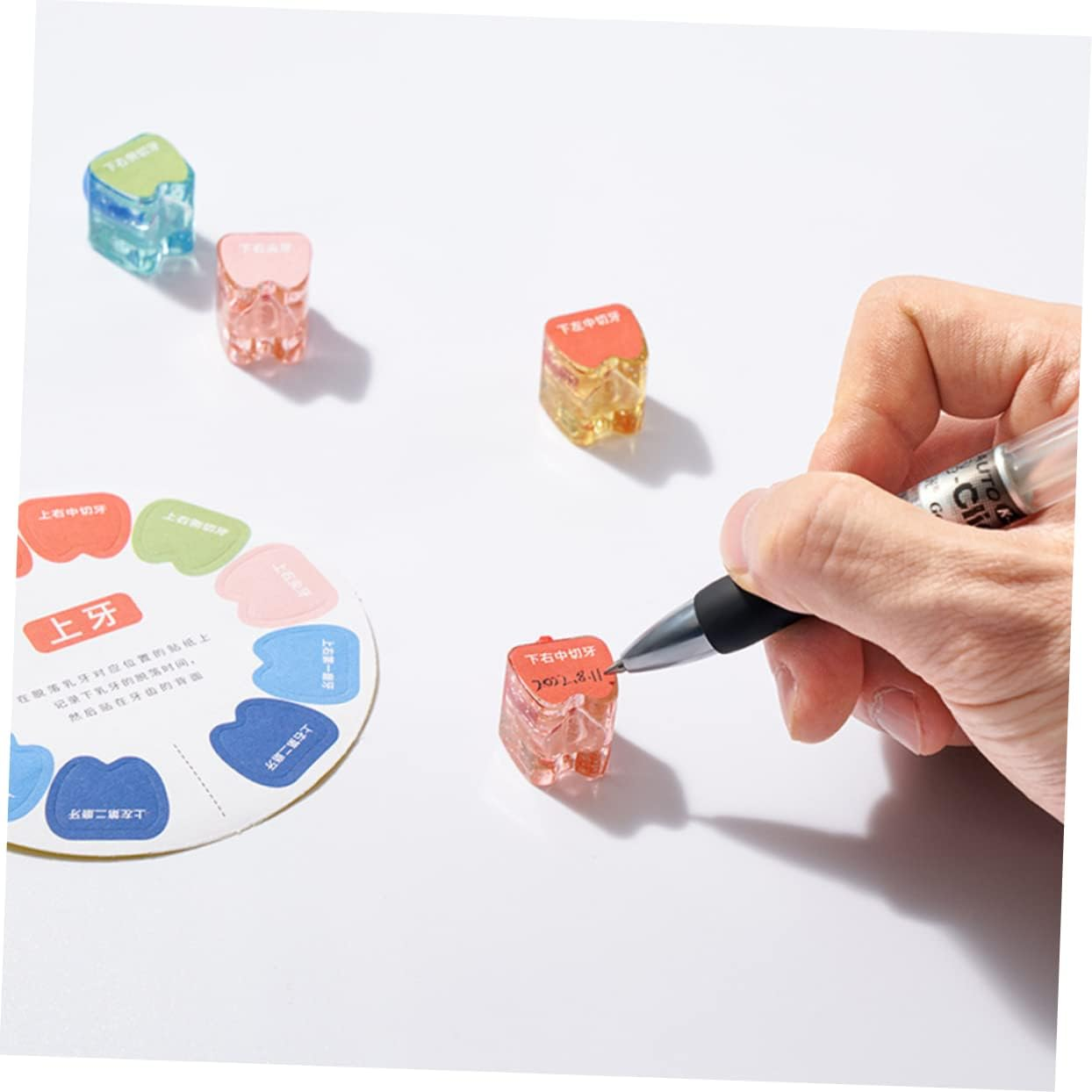 Teeth Storage Box Tooth Fairy Box Grooming Kit for Newborn for Boys and Girls Keepsake image number 5