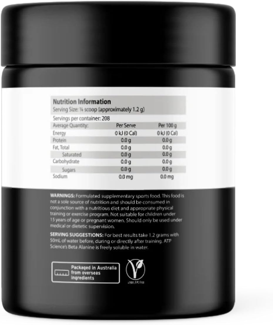 ATP Science Beta Alanine 250G image number 3