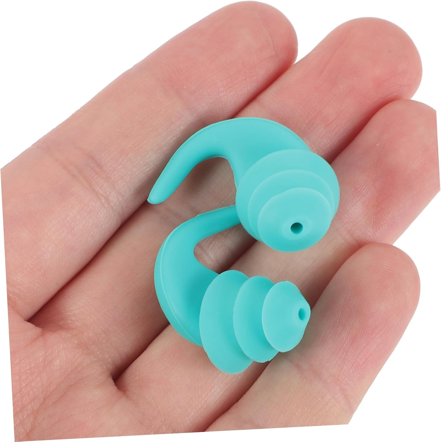 KONTONTY Noise Reduction Silicone and Studying Comfortable Pressure Fit Noise Cancelling Earbuds for Work Concerts and Travel Green