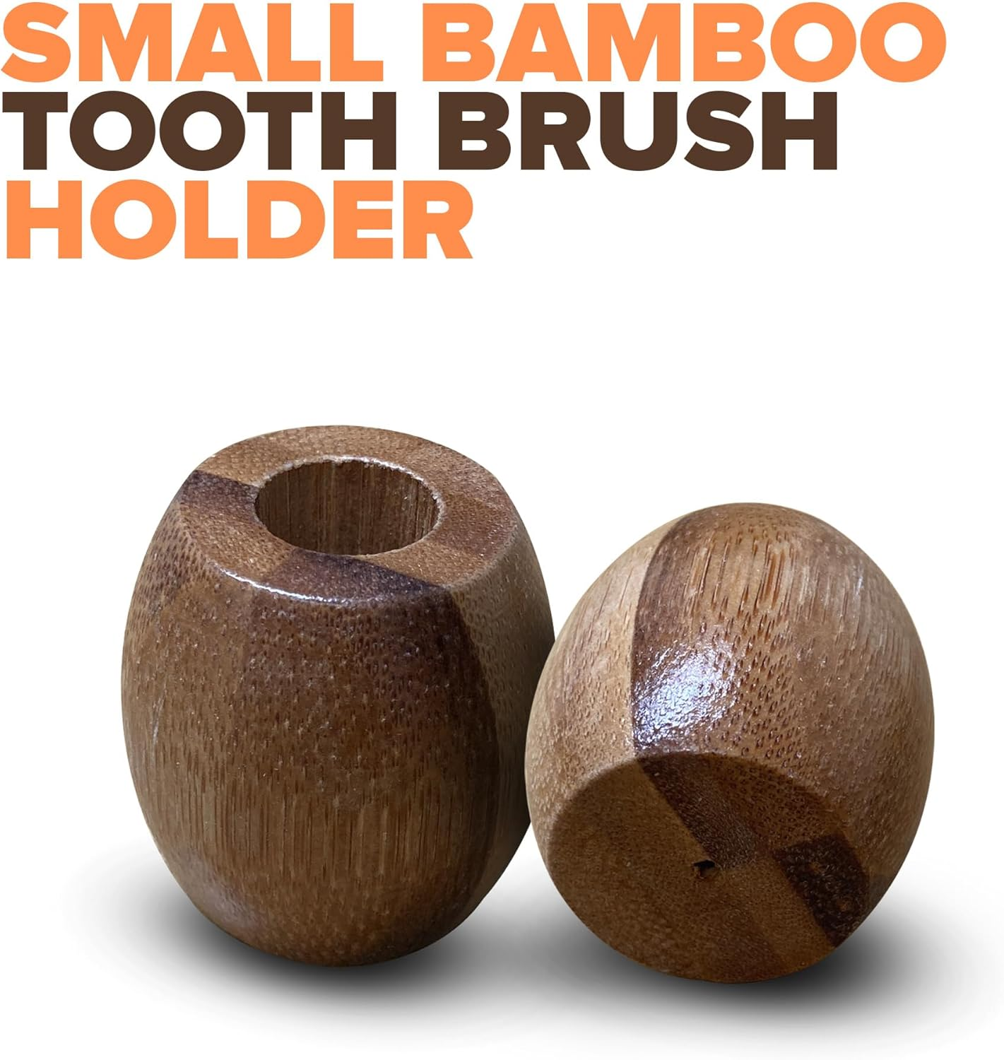 Naturals - Compact Bamboo Toothbrush Holder Eco-Friendly & Affordable Keeps Bamboo Toothbrushes Dry Ideal for Hygienic Bathroom Decor image number 5