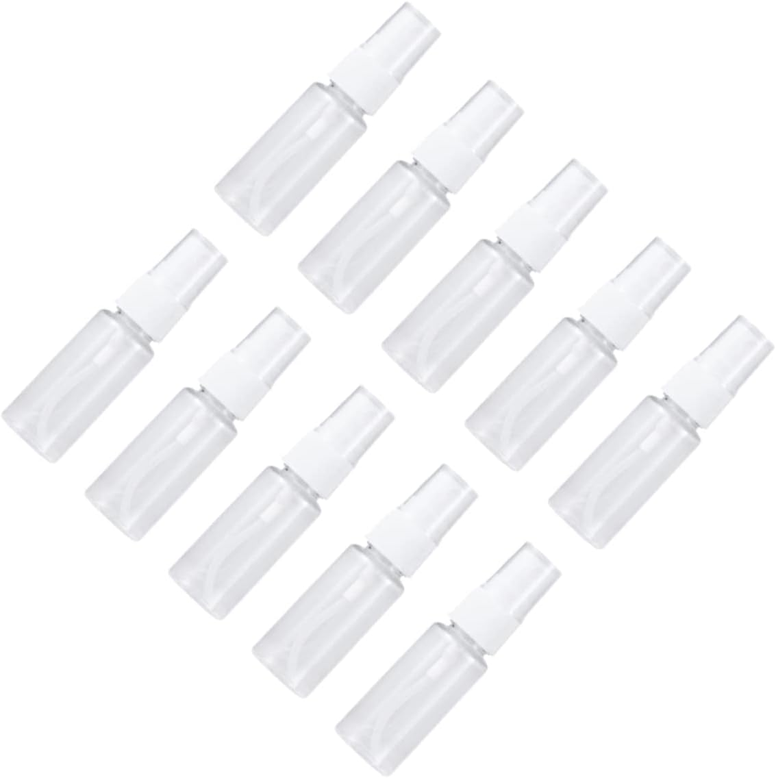 FOYTOKI 6Pcs 60Ml Refillable Plastic Spray Bottles Water Sprayer Mist Bottles for Travel Cosmetic Plants Dispenser Portable and Multifunctional image number 2