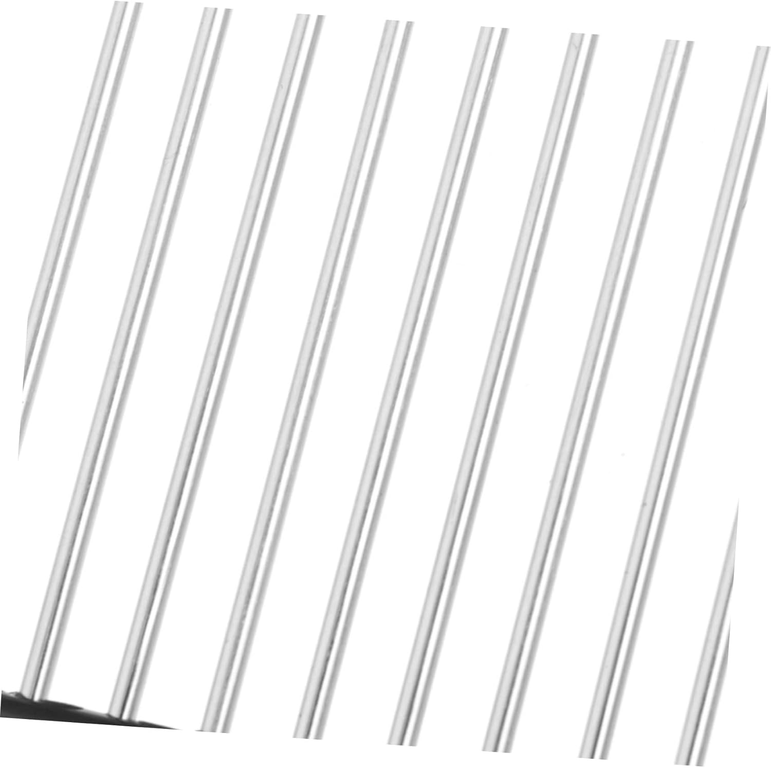 LOORGVEL 3Pcs Stainless Steel Double-Sided Hair Pick Comb Set for Afro Hair Wide Tooth Metal Lifting Combs Detangler for Men image number 4