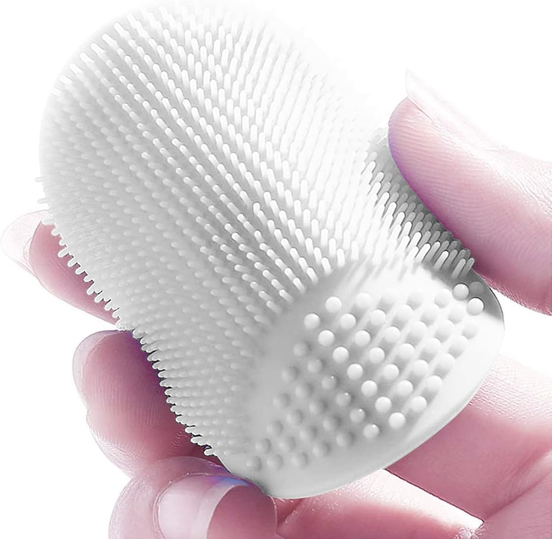 MR LION Silicone Face Scrubber, Soft Facial Cleansing Brush, Deep Cleansing, Pore Treatment, Radiant, 8 Pack image number 1