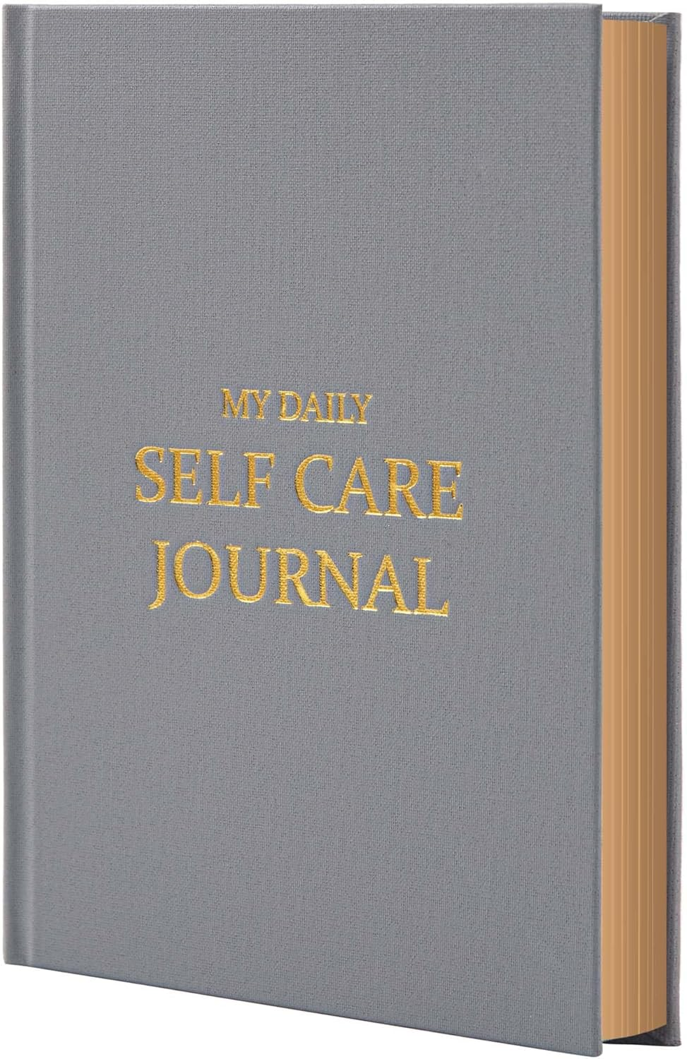Self-Care Journal Book, Gratitude Journal, Happiness A5 Notebook Fabric Book Planner, a Daily Diary for Women with Guided Self Reflection Prompts