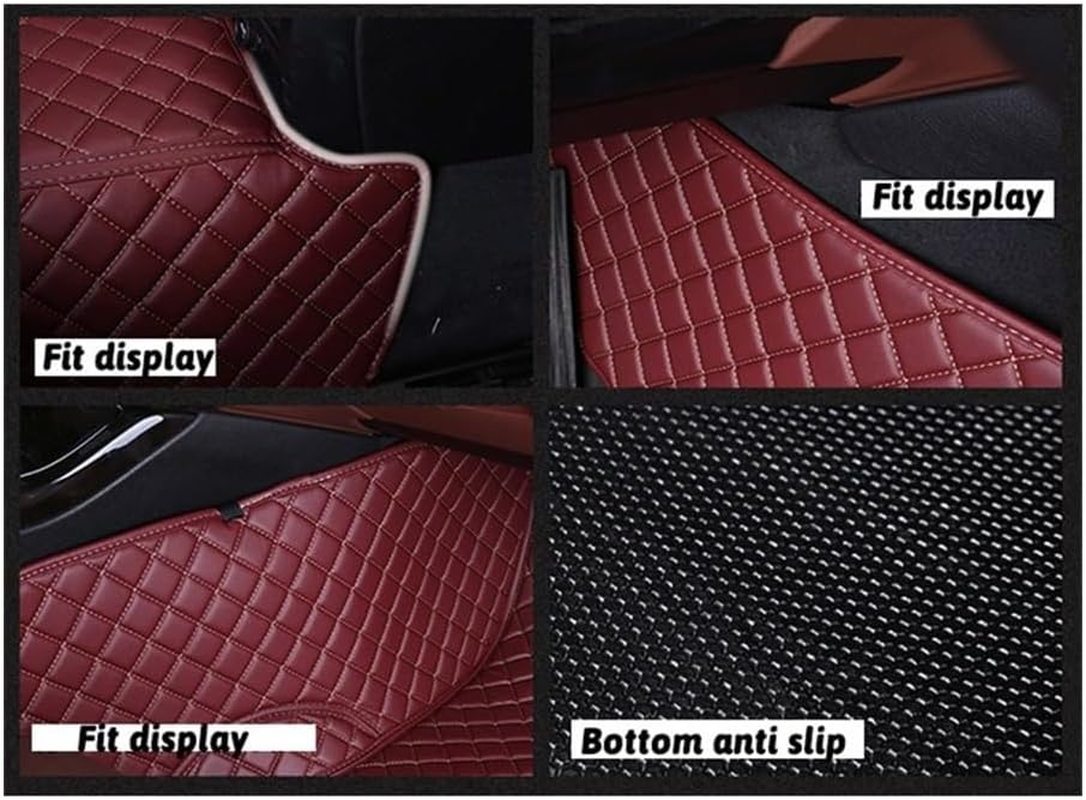 Car Mats Custom Car Floor Mats for N&Issan for Navara D22 D23 D40 1997-2010 2011 2012 2013 2014 2015 2016 Auto Carpets Foot Coche(Blue) - Beige image number 7