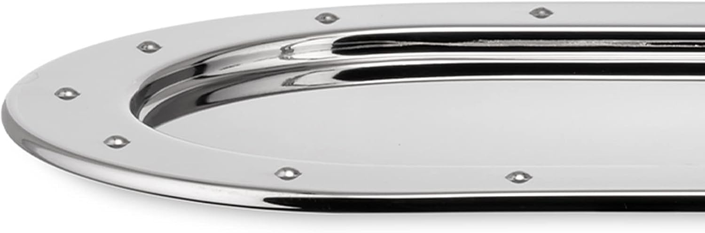 Alessi MG34 Decorative Small Tray, Silver image number 2