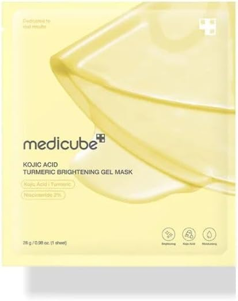 MEDICUBE - Kojic Acid Tumeric Brightening Gel Mask 31G / Single image number 1
